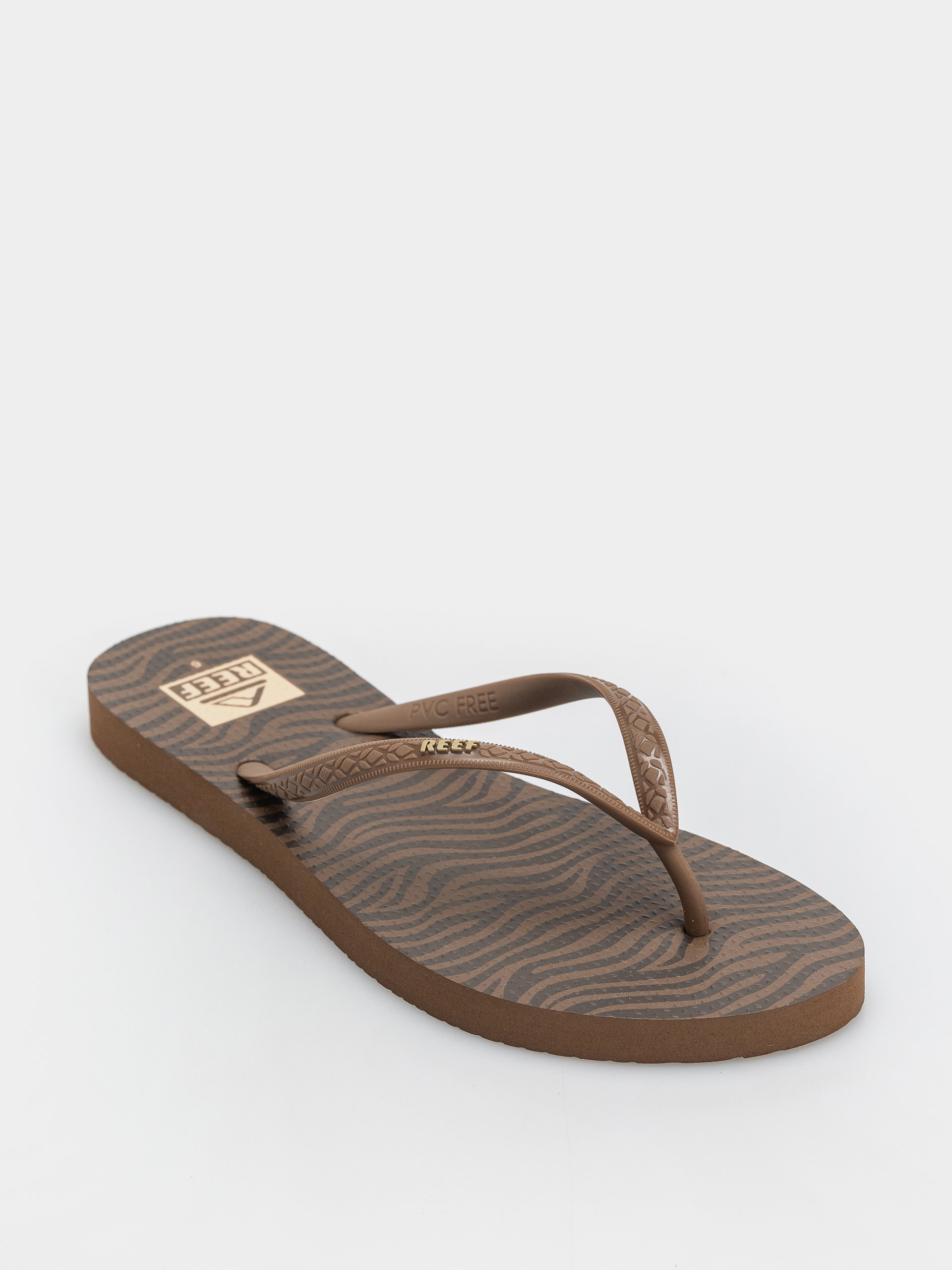 Plu00e1u017eovky Reef Seaside Prints Wmn (choco zebra)