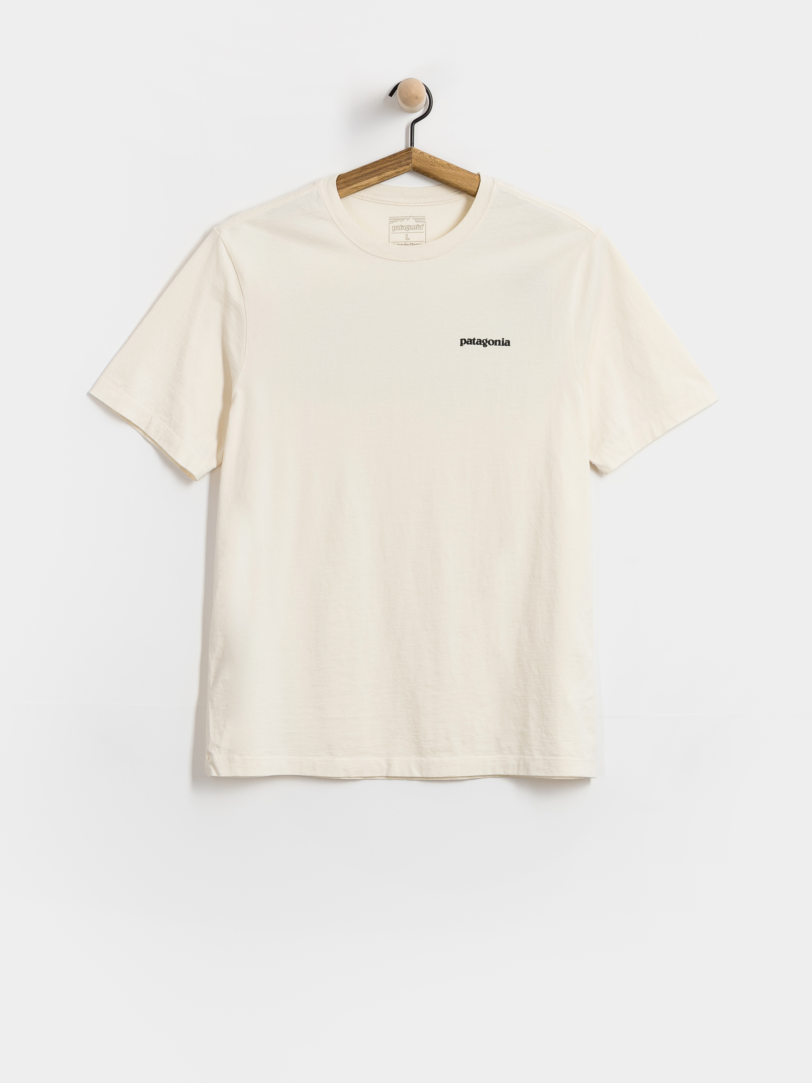 Tričko Patagonia P 6 Logo (undyed natural)
