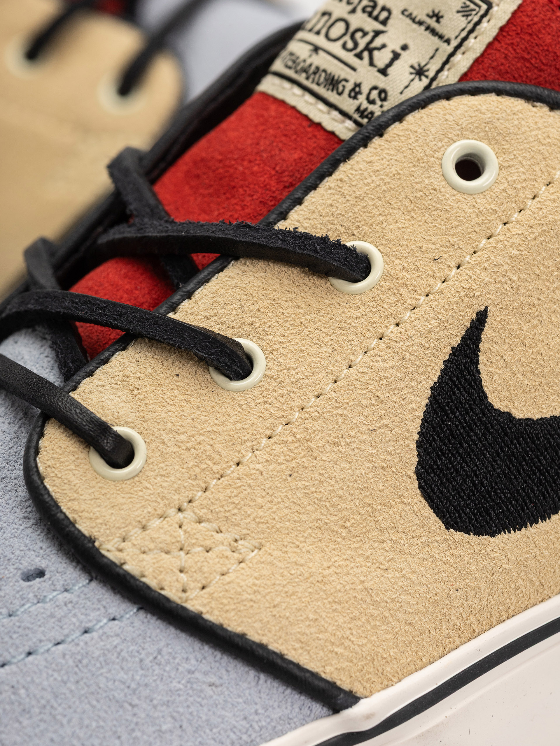 Topánky Nike SB Zoom Janoski OG+ (alabaster/alabaster chile red)