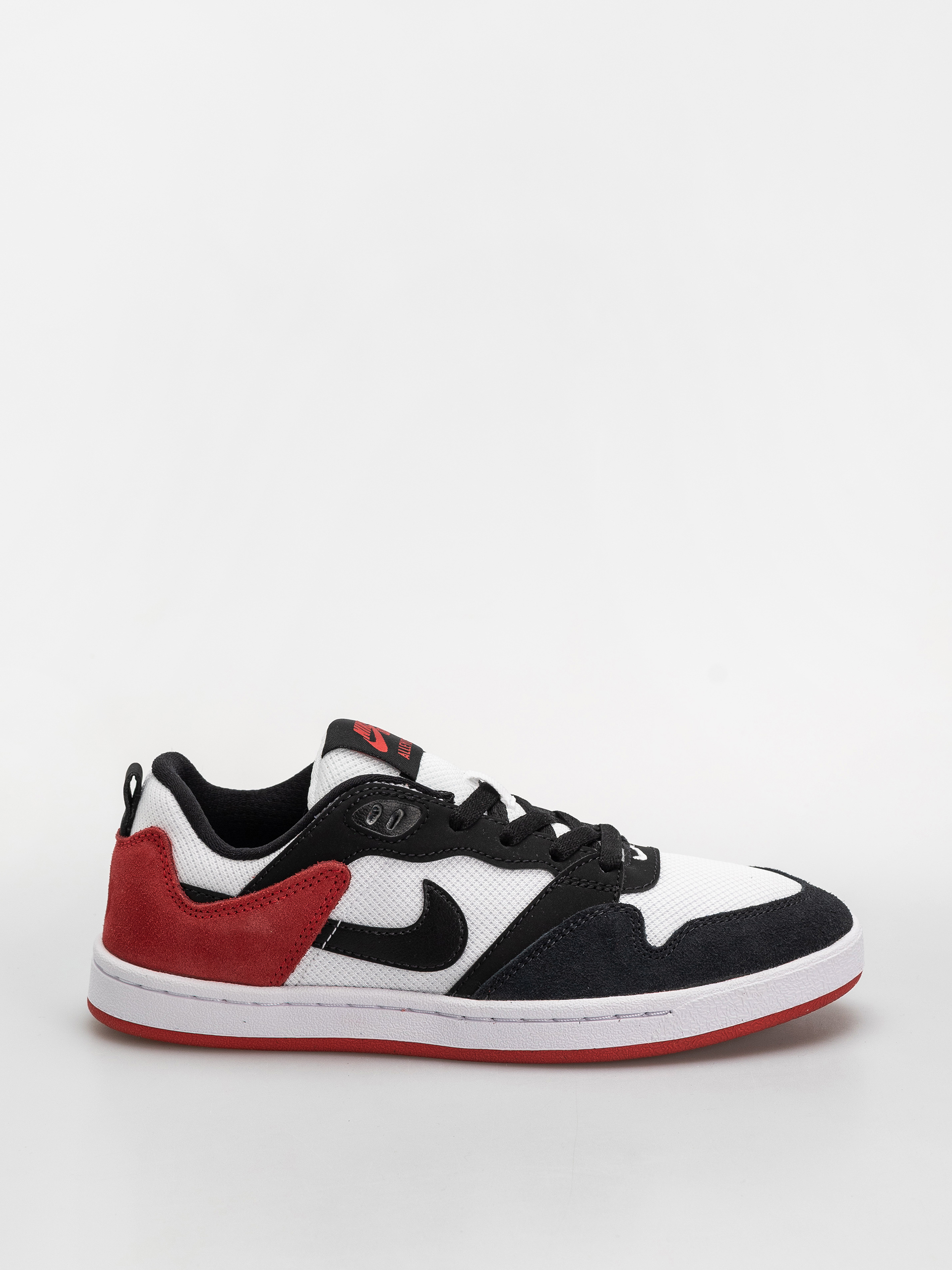 Topu00e1nky Nike SB Alleyoop JR (white/black university red white)