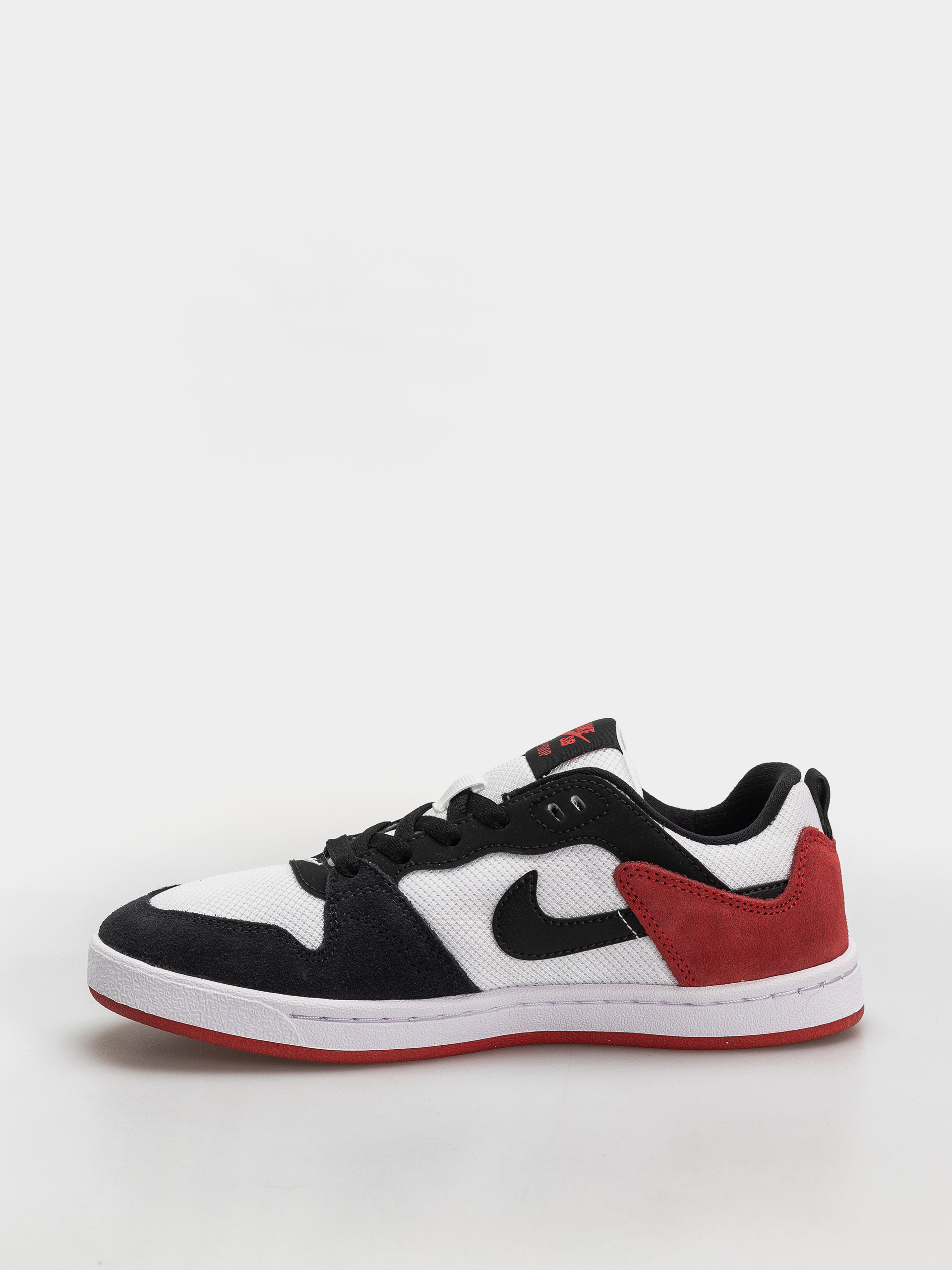 Topánky Nike SB Alleyoop JR (white/black university red white)