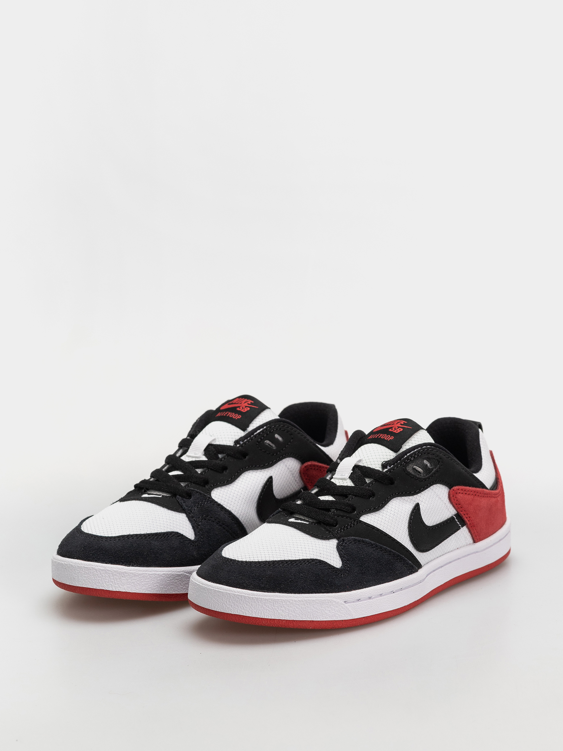 Topánky Nike SB Alleyoop JR (white/black university red white)