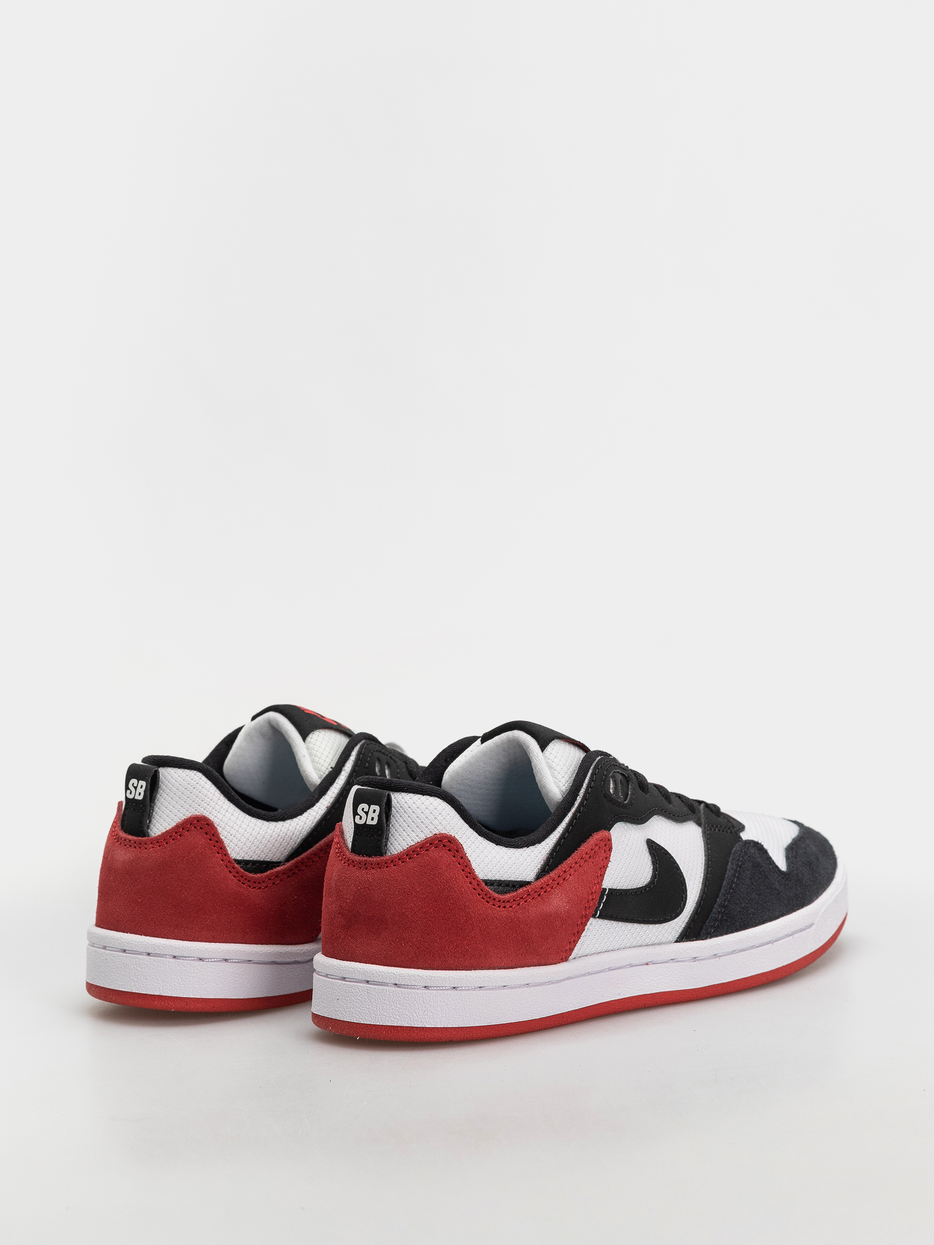 Topánky Nike SB Alleyoop JR (white/black university red white)