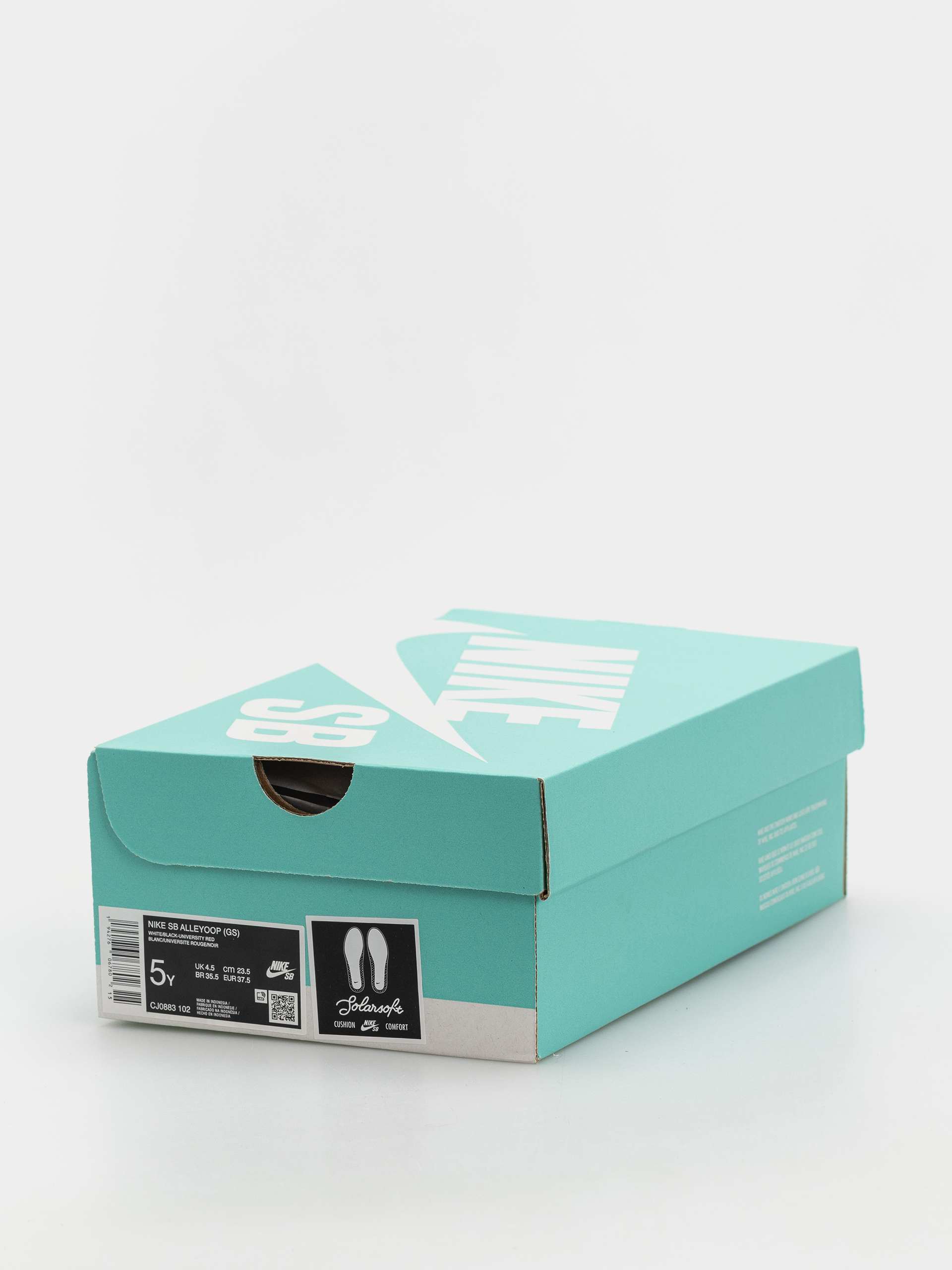 Topánky Nike SB Alleyoop JR (white/black university red white)