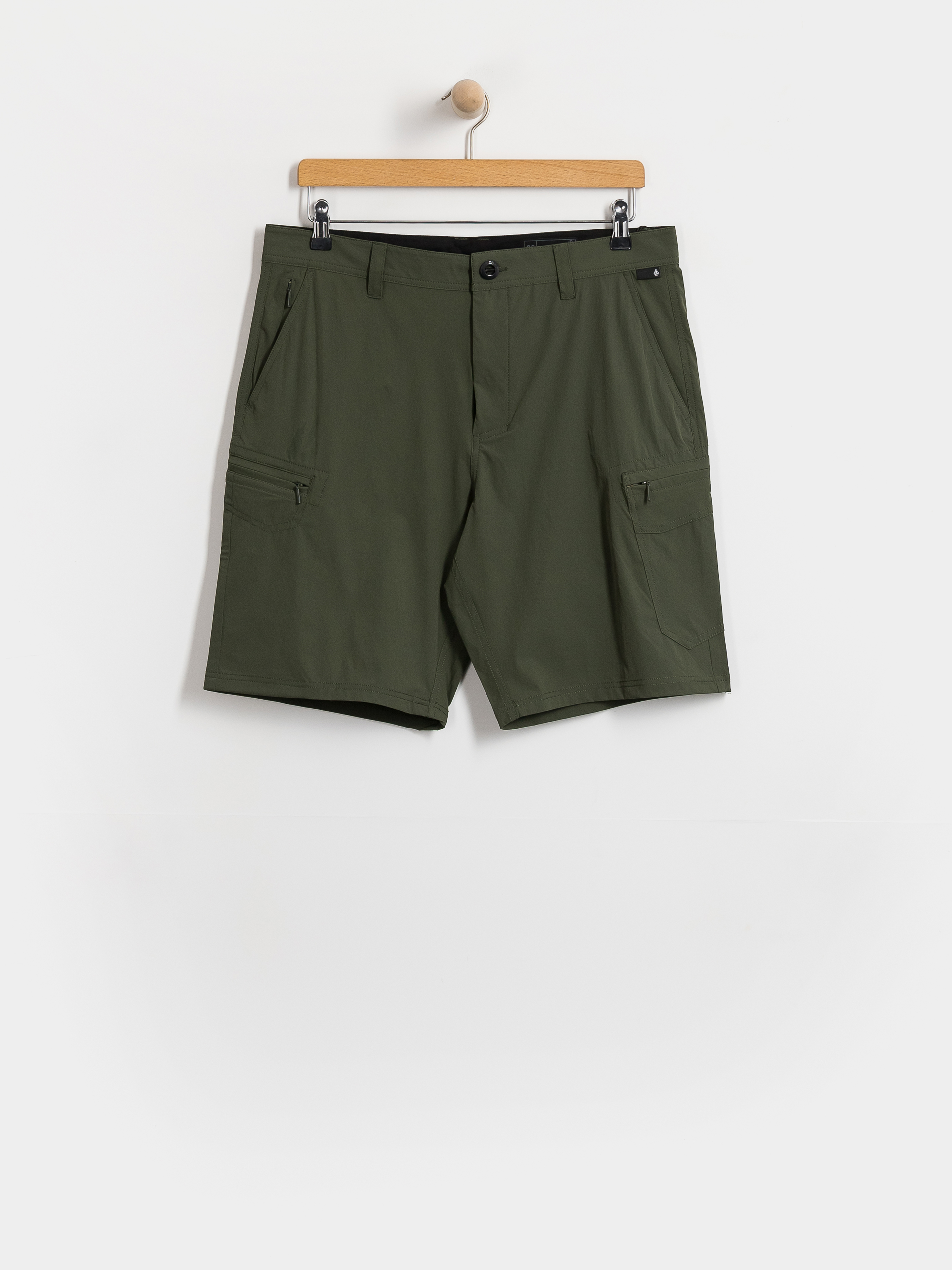 Kraťasy Volcom Cashed In Cargo Hybrid 20 (squadron green)