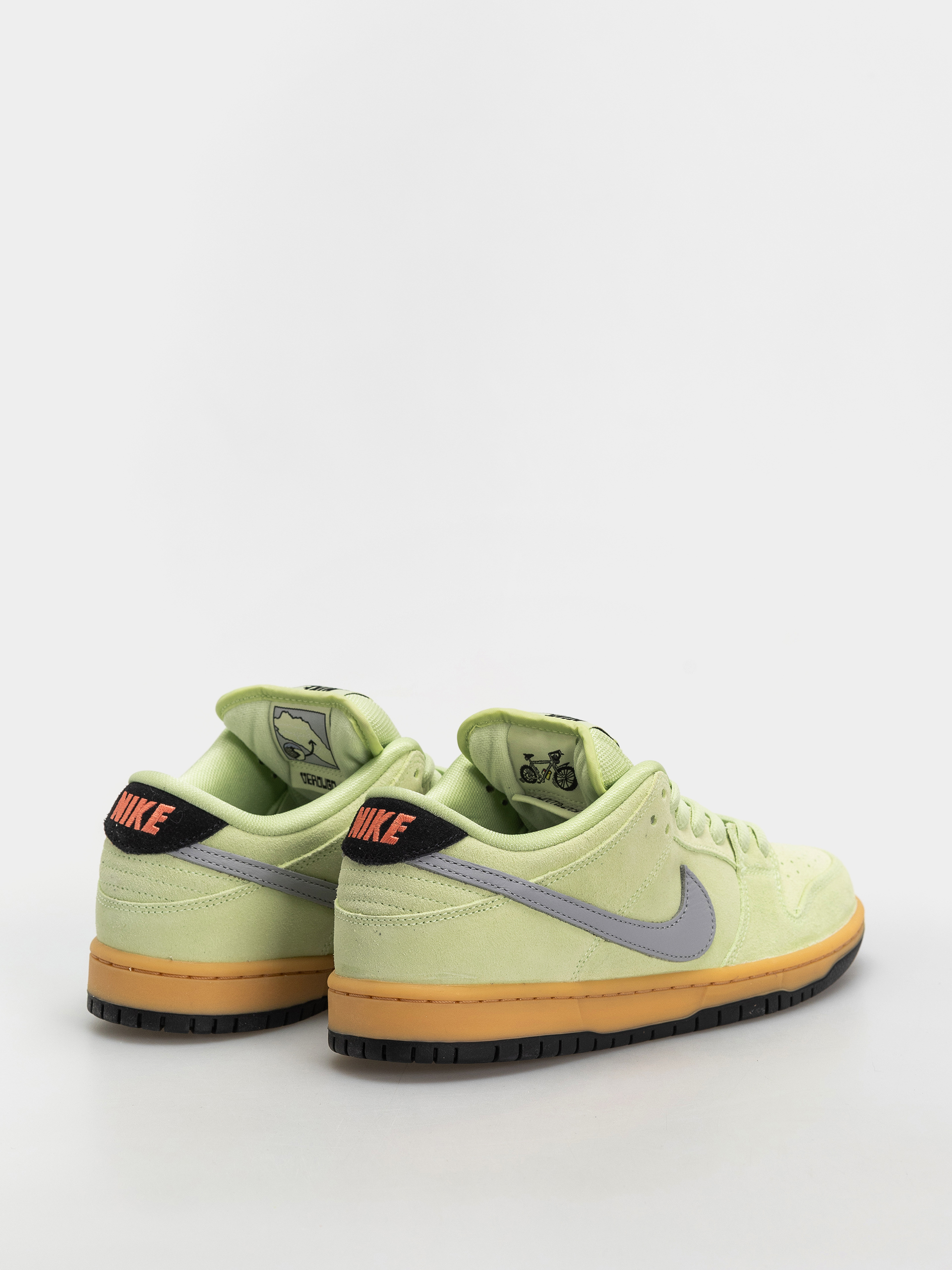 Topánky Nike SB Dunk Low Pro Prm (lt liquid lime/wolf grey black)