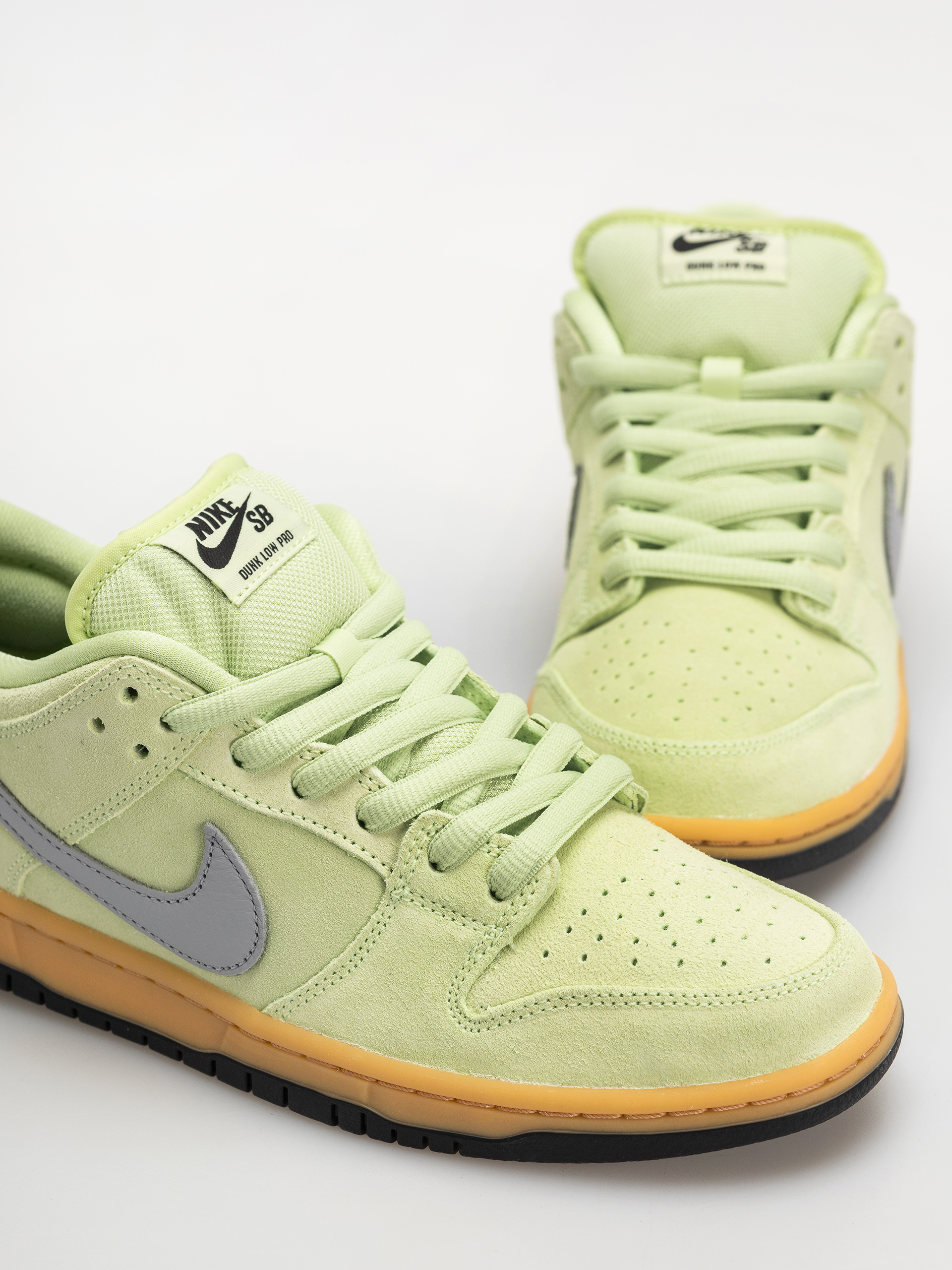Topánky Nike SB Dunk Low Pro Prm (lt liquid lime/wolf grey black)