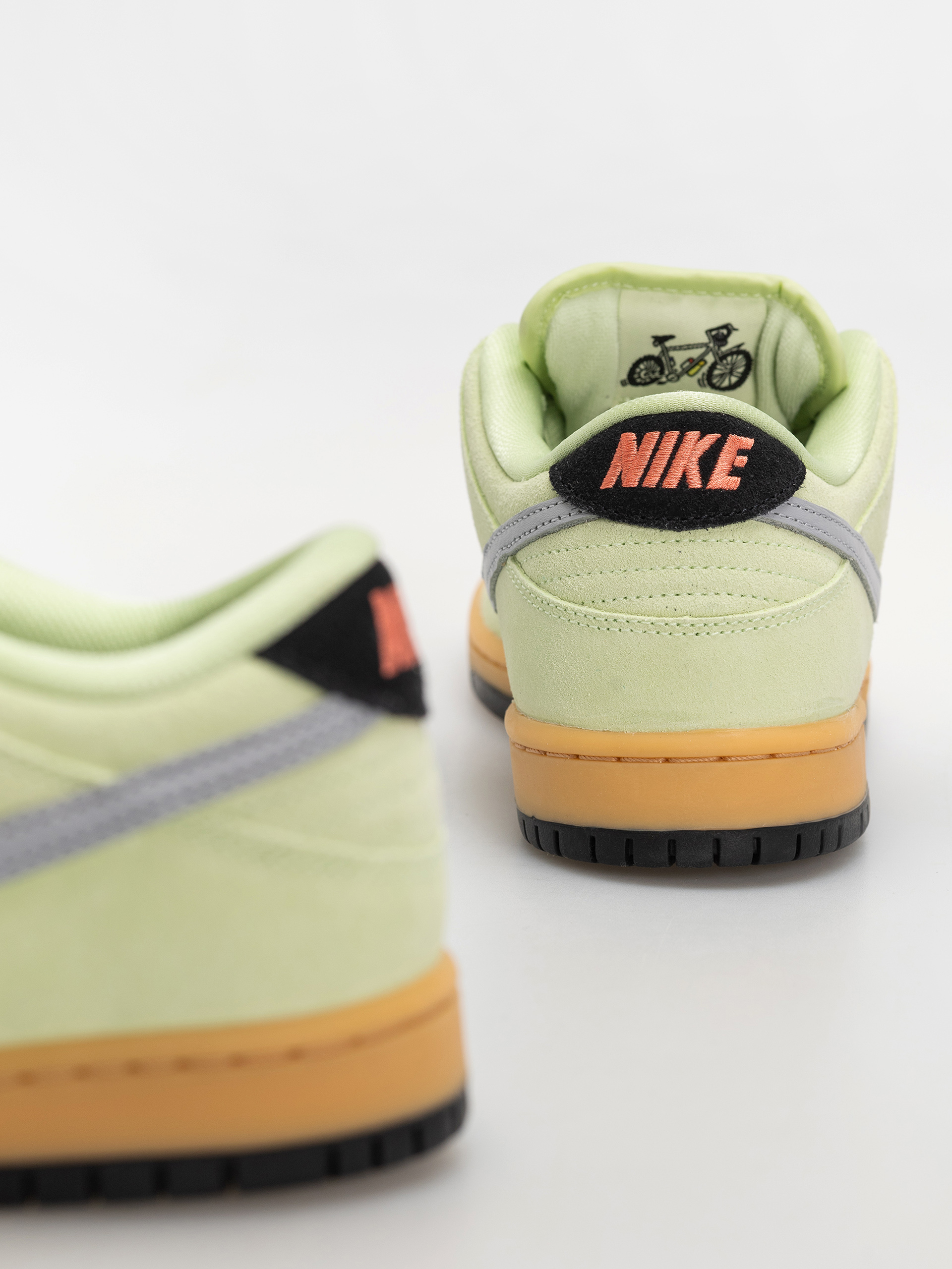 Topánky Nike SB Dunk Low Pro Prm (lt liquid lime/wolf grey black)