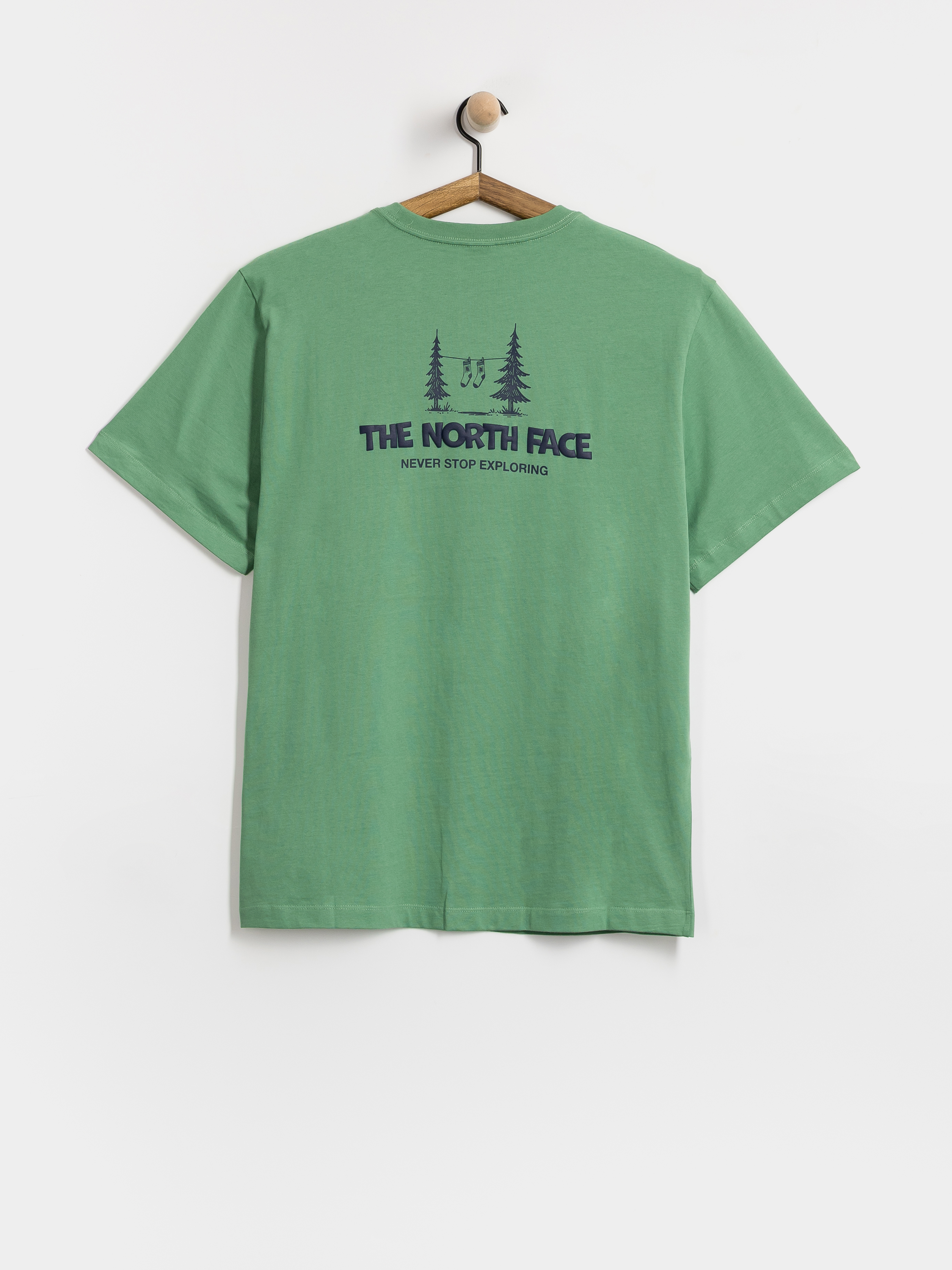 Tričko The North Face Camping Relaxed (dimmed algae)