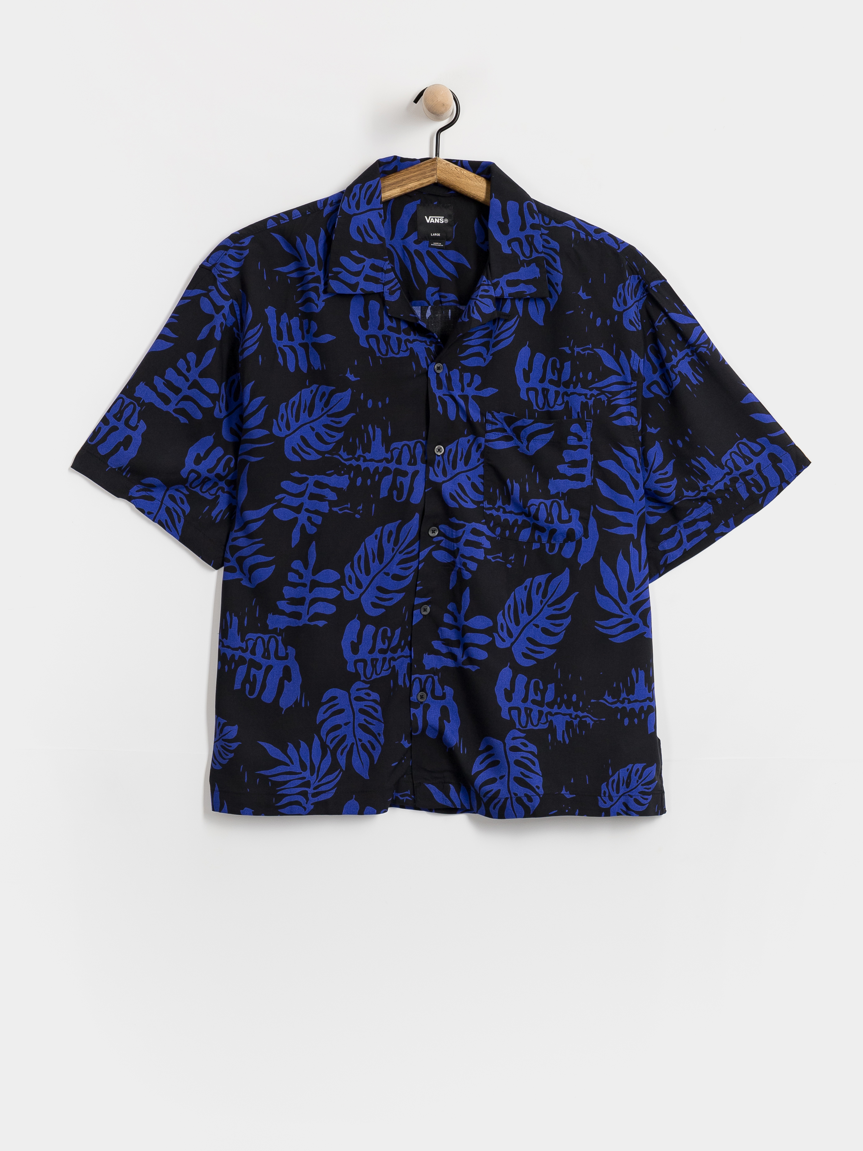 Košeľa Vans Van Doren Printed Camp (royal cobalt)