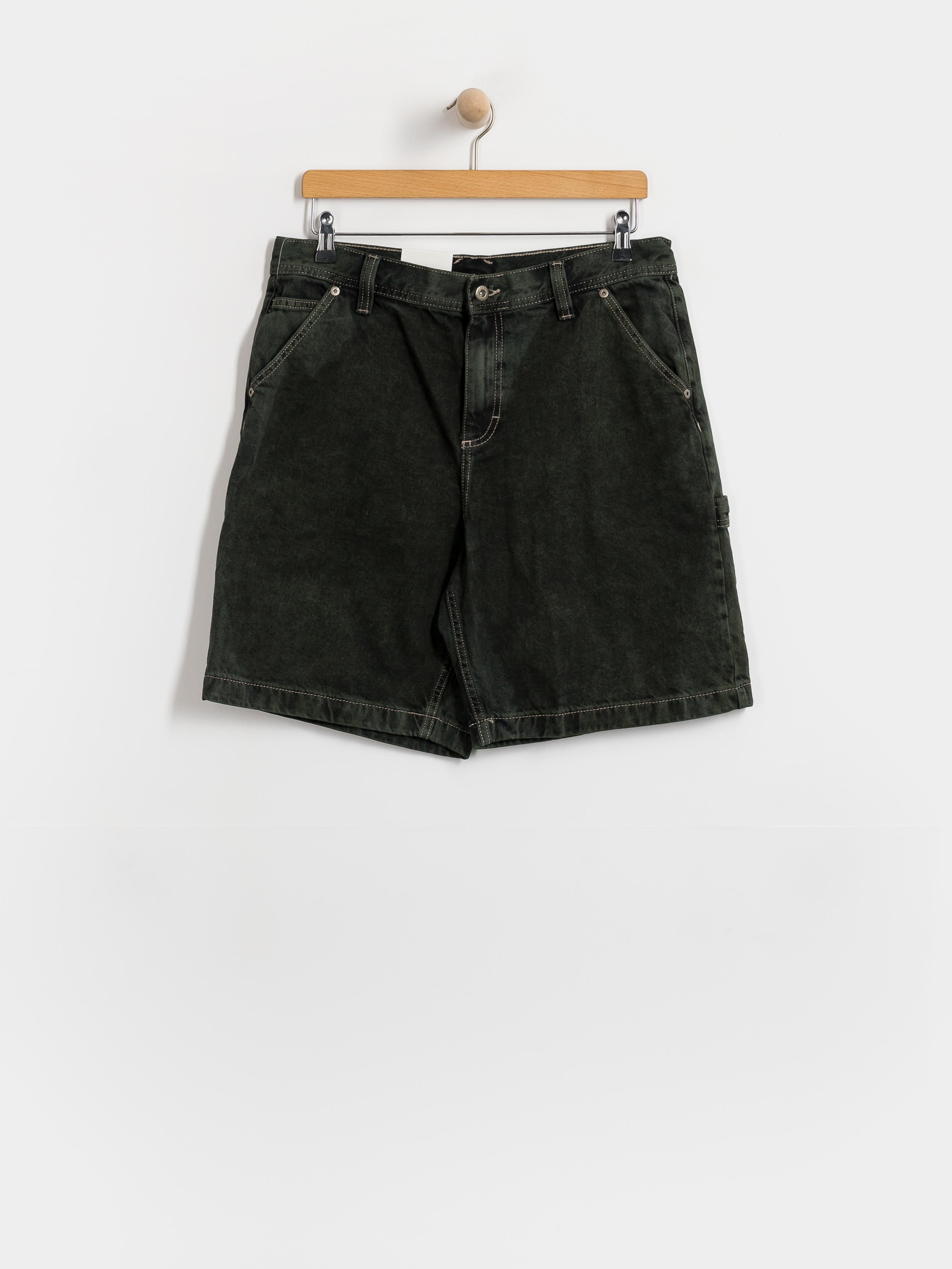 Kraťasy Element Big Carpenter Denim Wk (black green tint)
