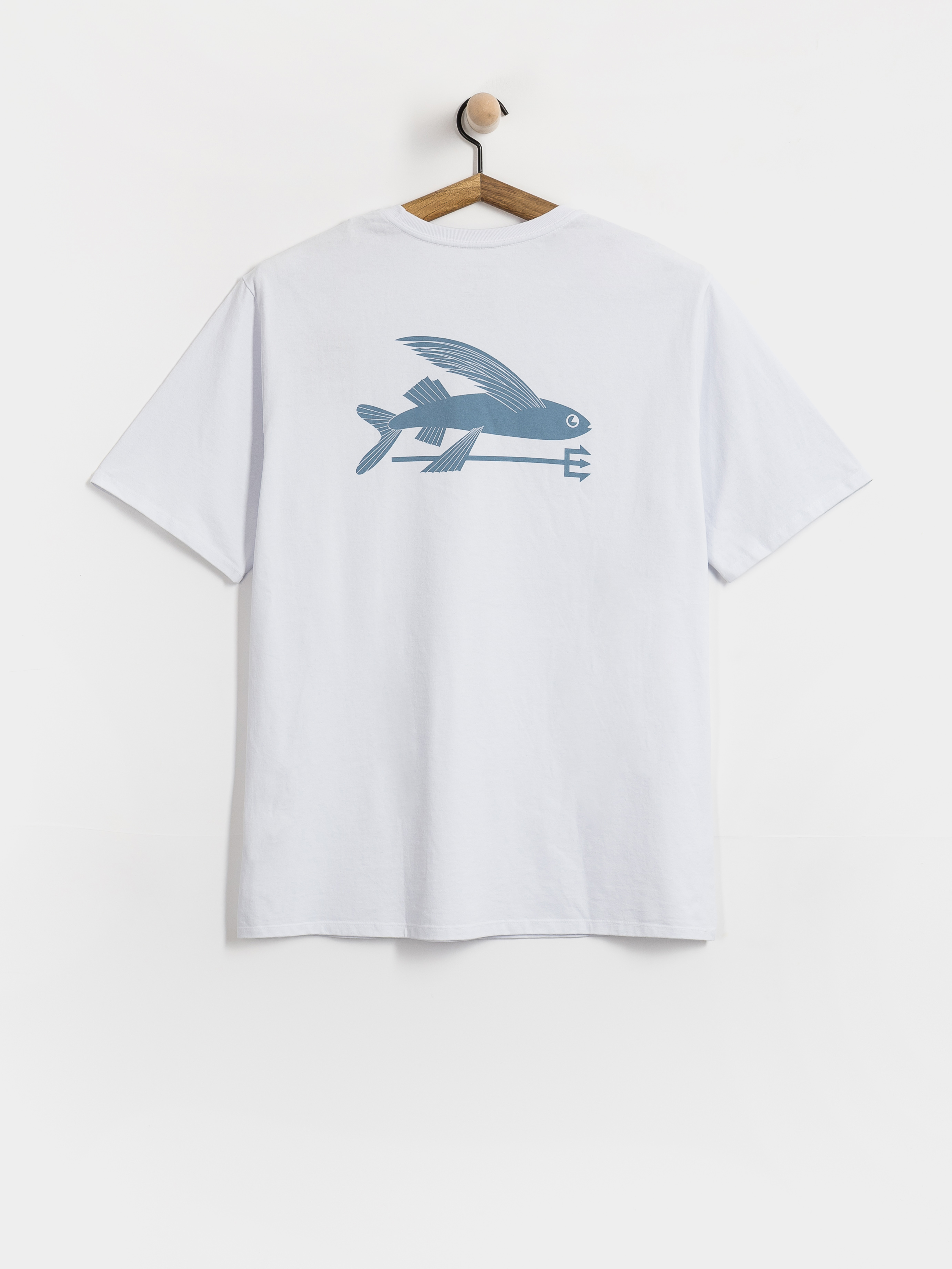 Tričko Patagonia Flying Fish (white)