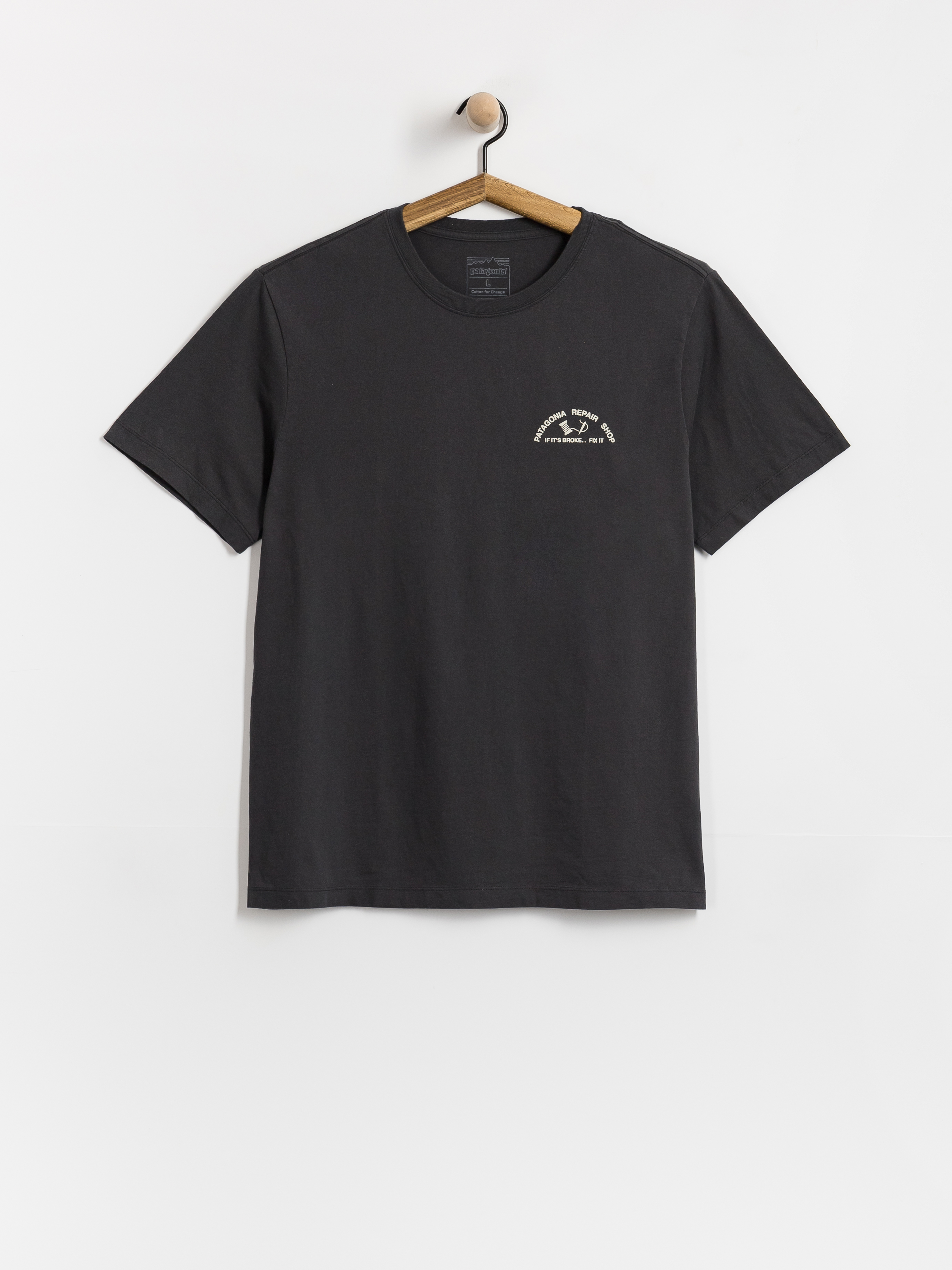 Tričko Patagonia Repair Shop (ink black)