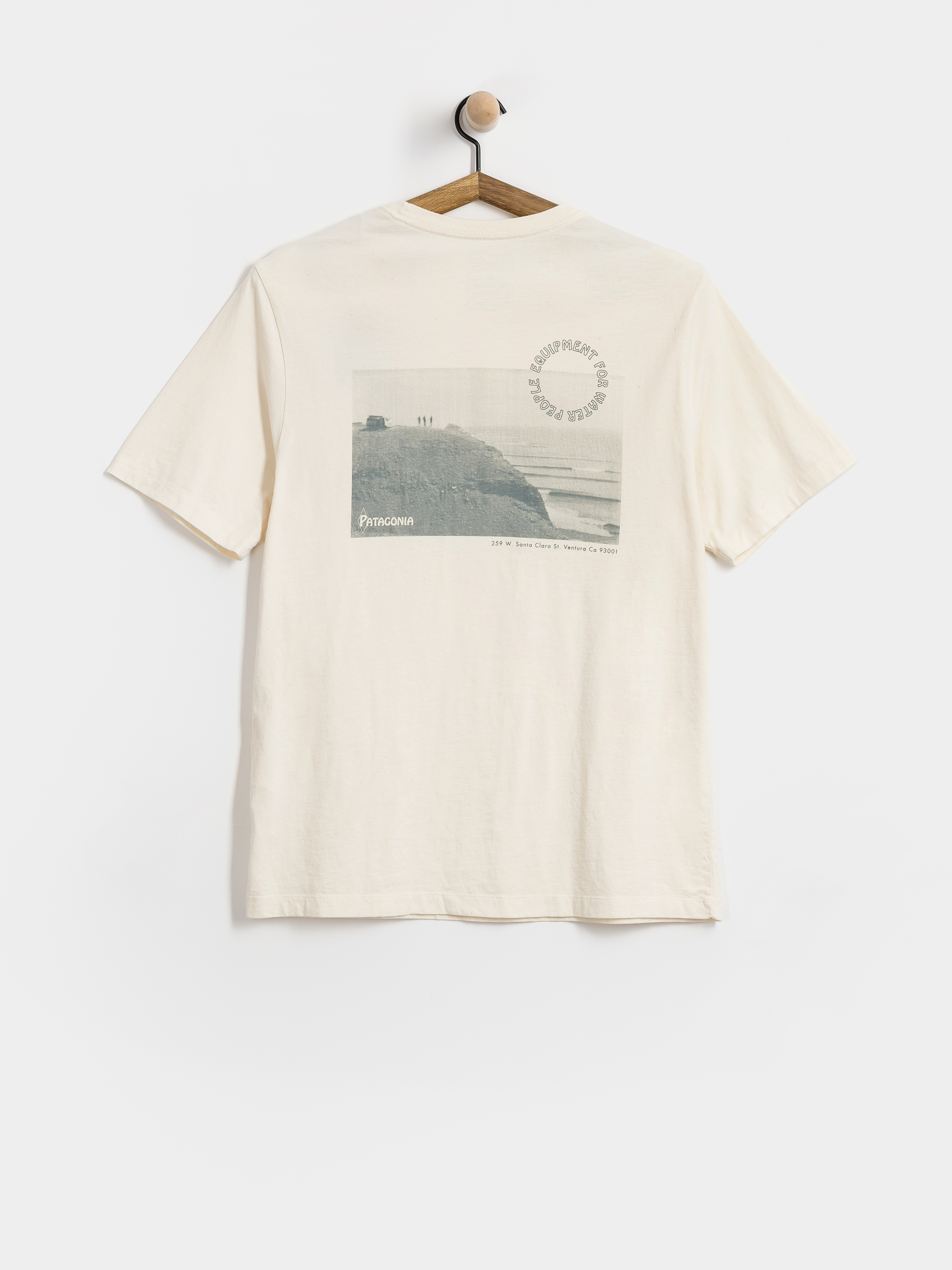 Tričko Patagonia Water People Spotter (undyed natural)