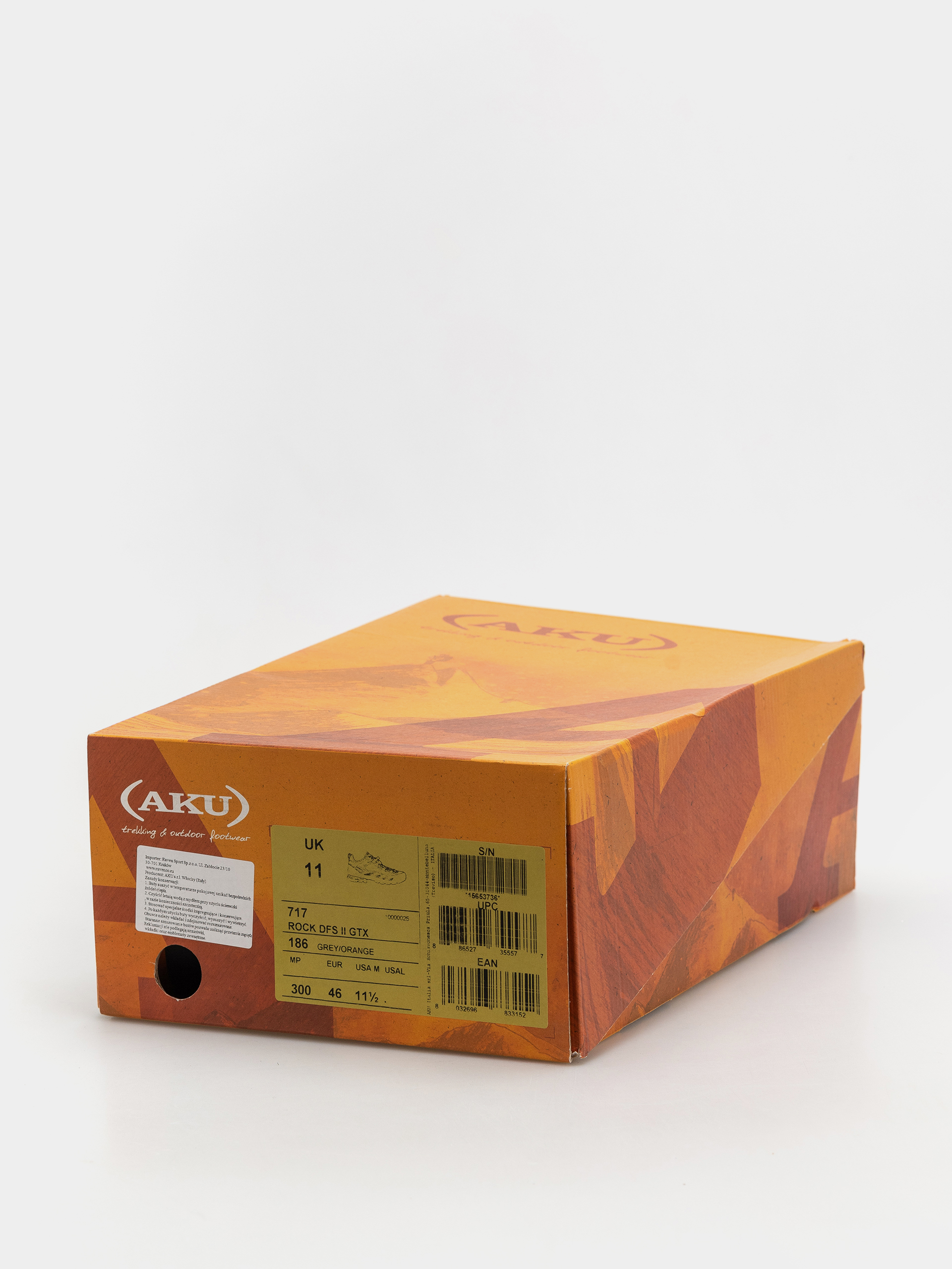Topánky AKU Rock DFS II GTX (grey/orange)