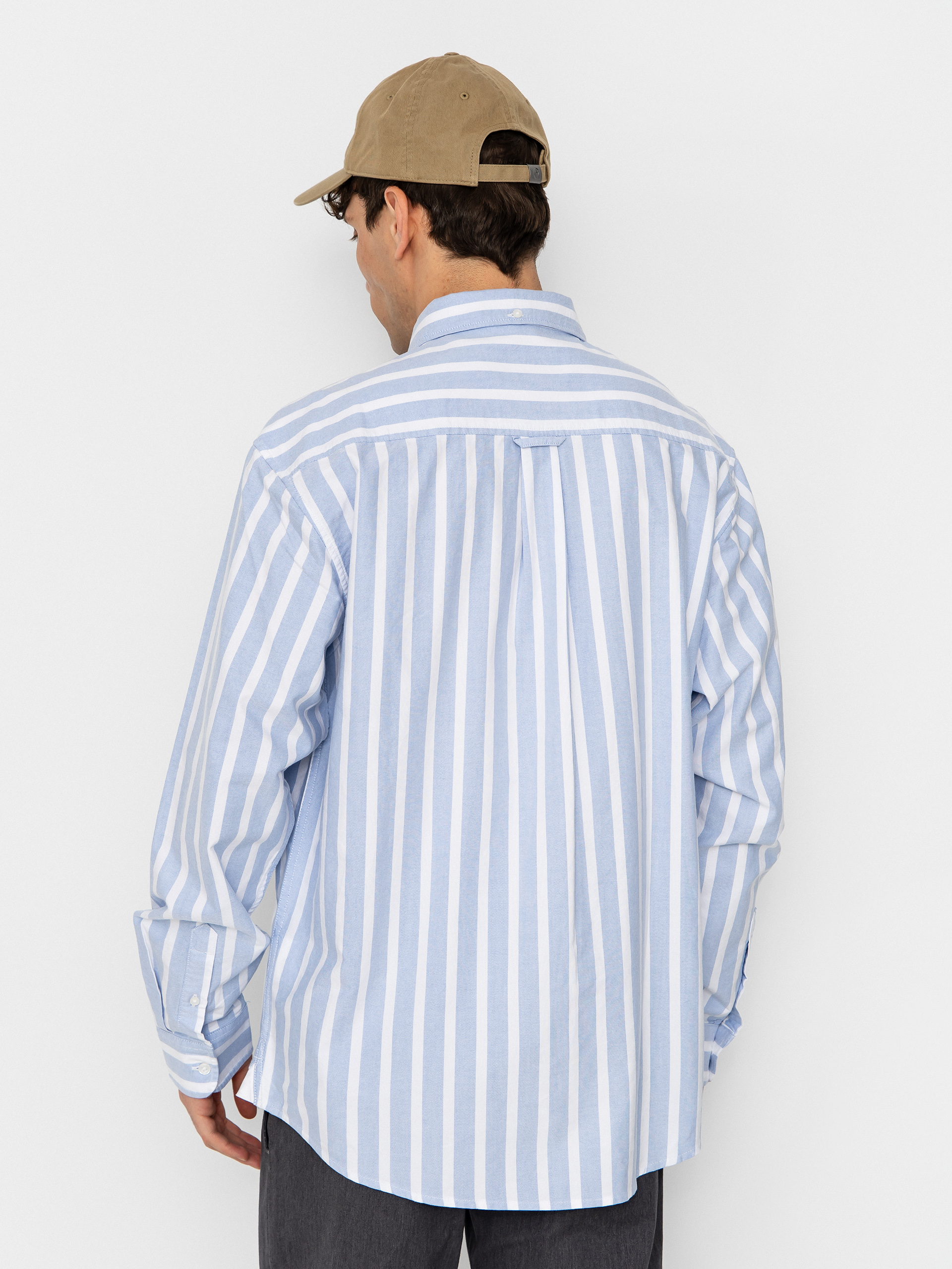 Košeľa Carhartt WIP Deven (deven stripe/bleach/white)