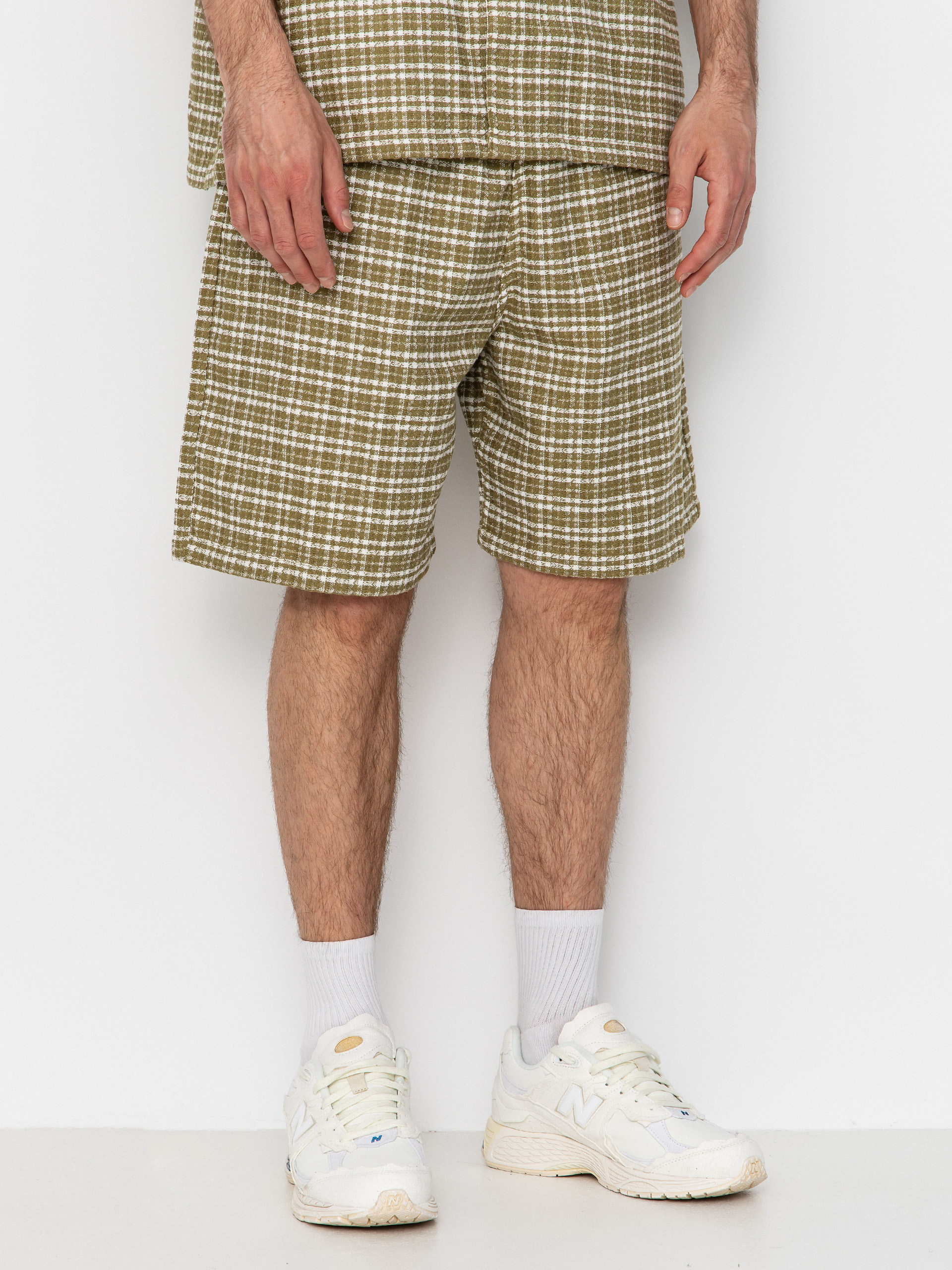 Kraťasy Carhartt WIP Kander (kander check/snake)
