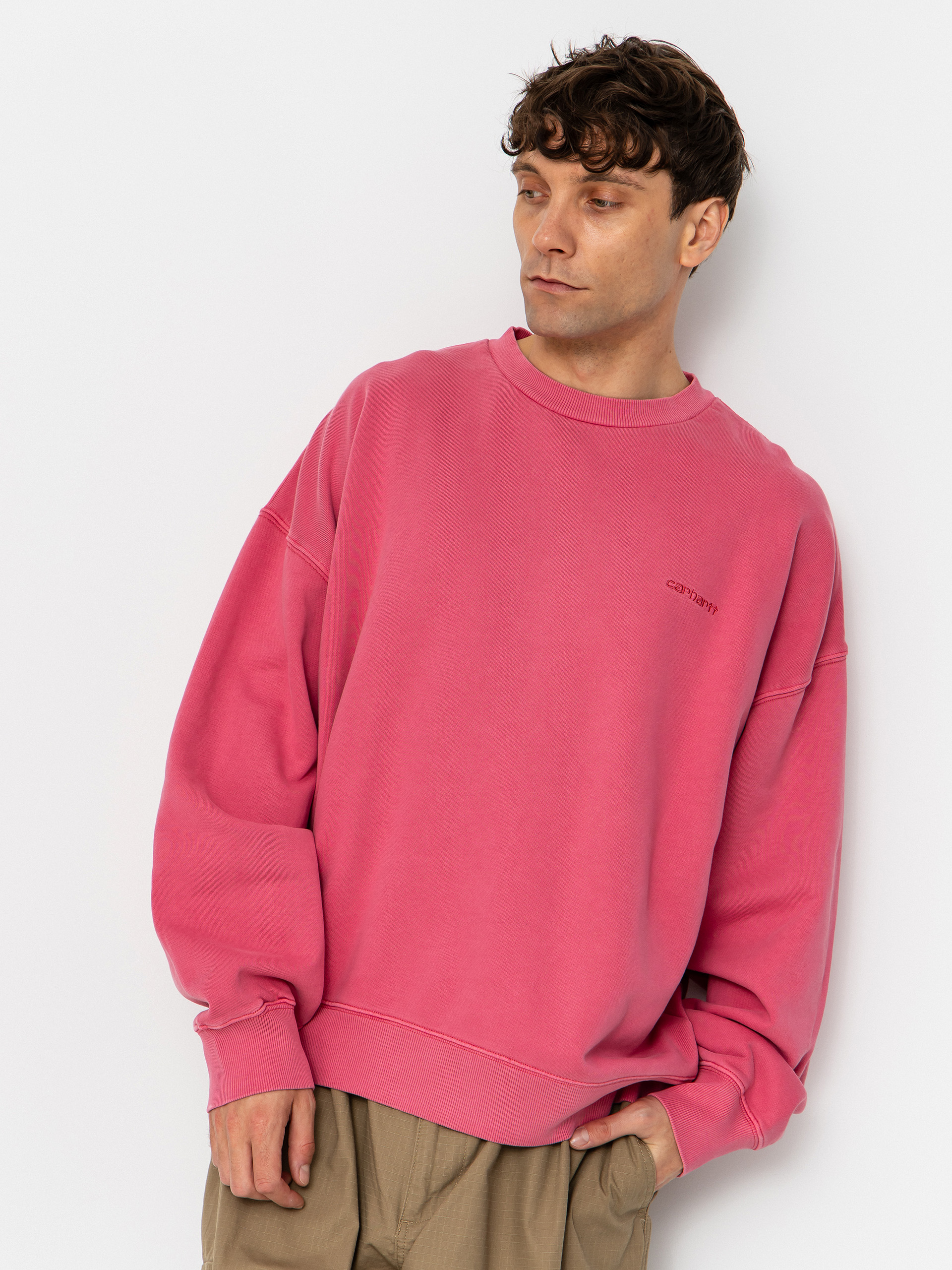 Mikina Carhartt WIP Benton (primrose)