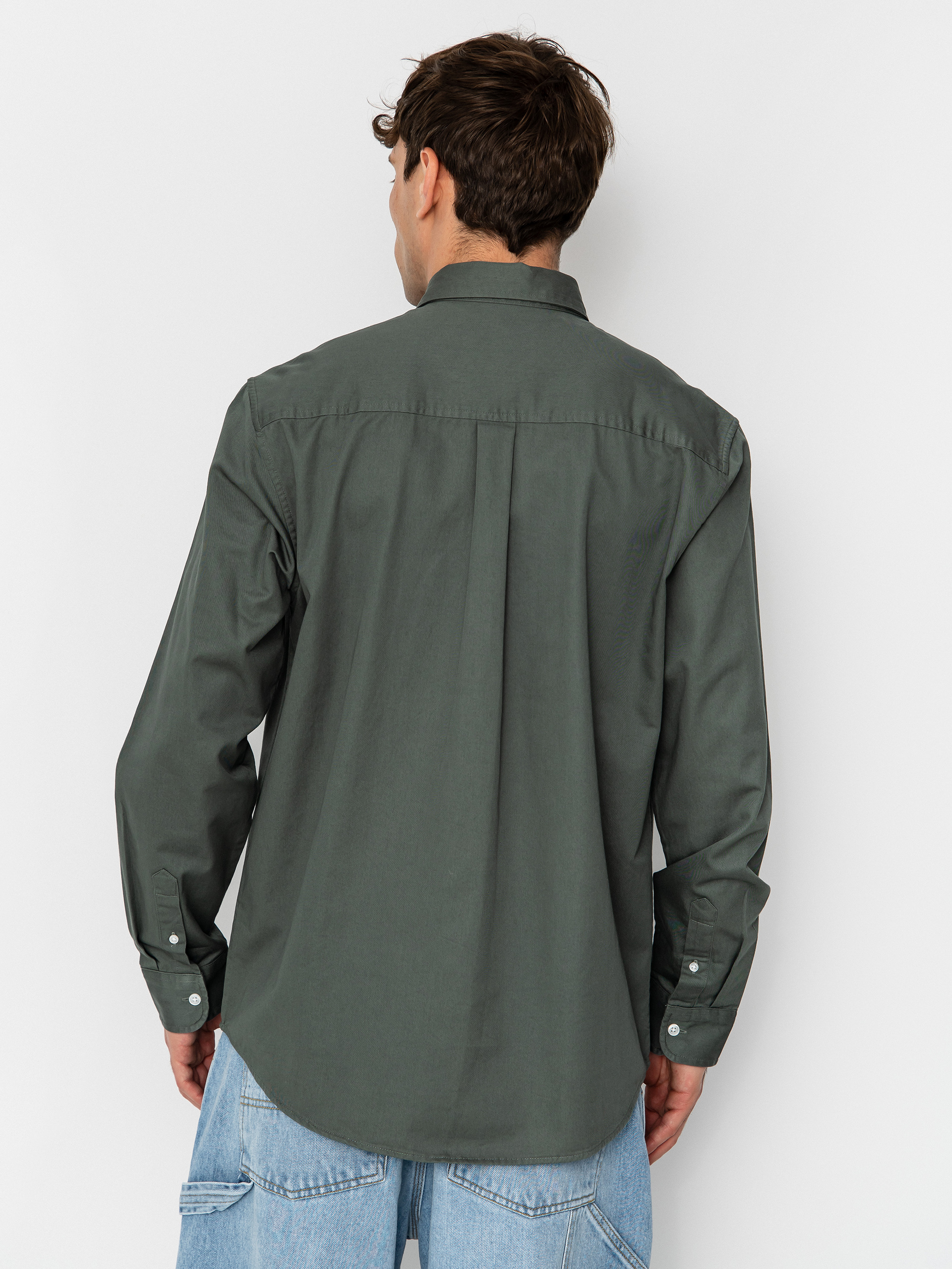 Košeľa Carhartt WIP Madison (velvet green/white)