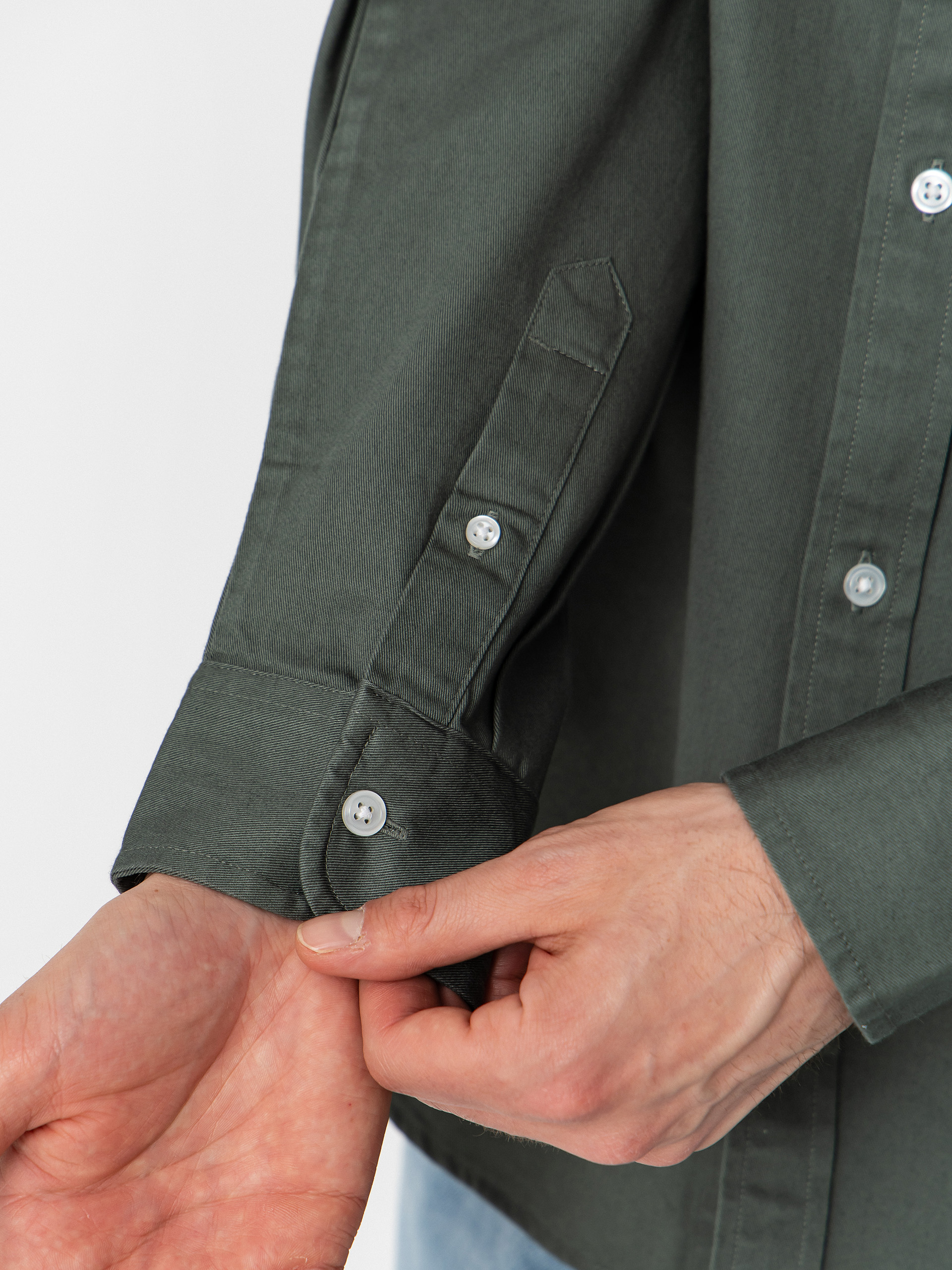Košeľa Carhartt WIP Madison (velvet green/white)