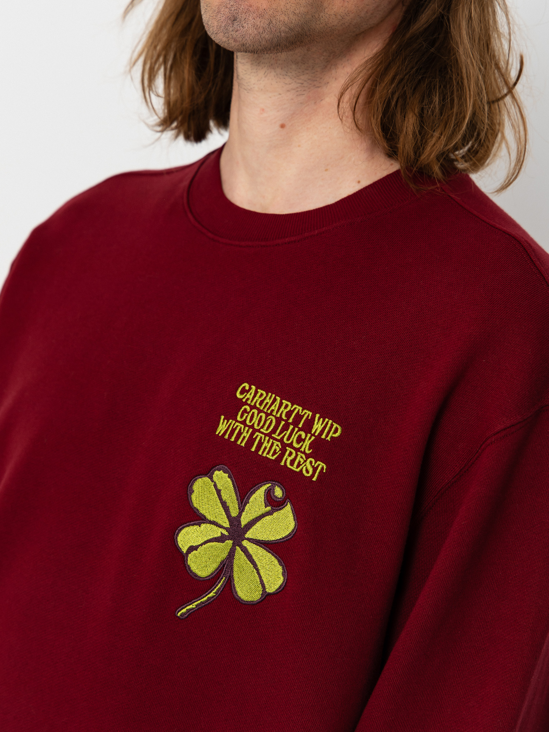 Mikina Carhartt WIP Clover (marsala)