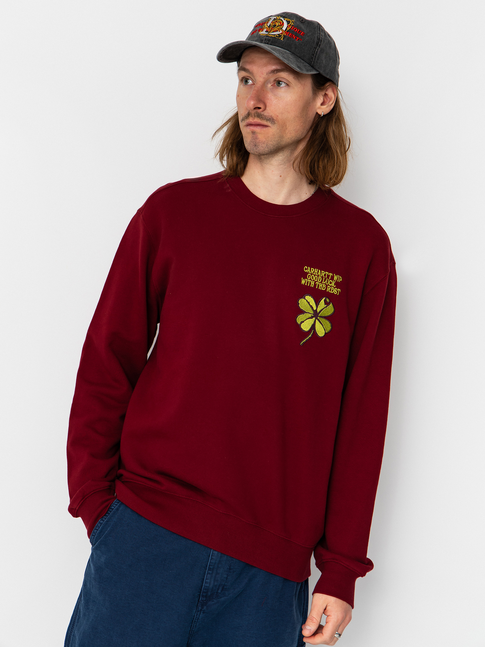 Mikina Carhartt WIP Clover (marsala)