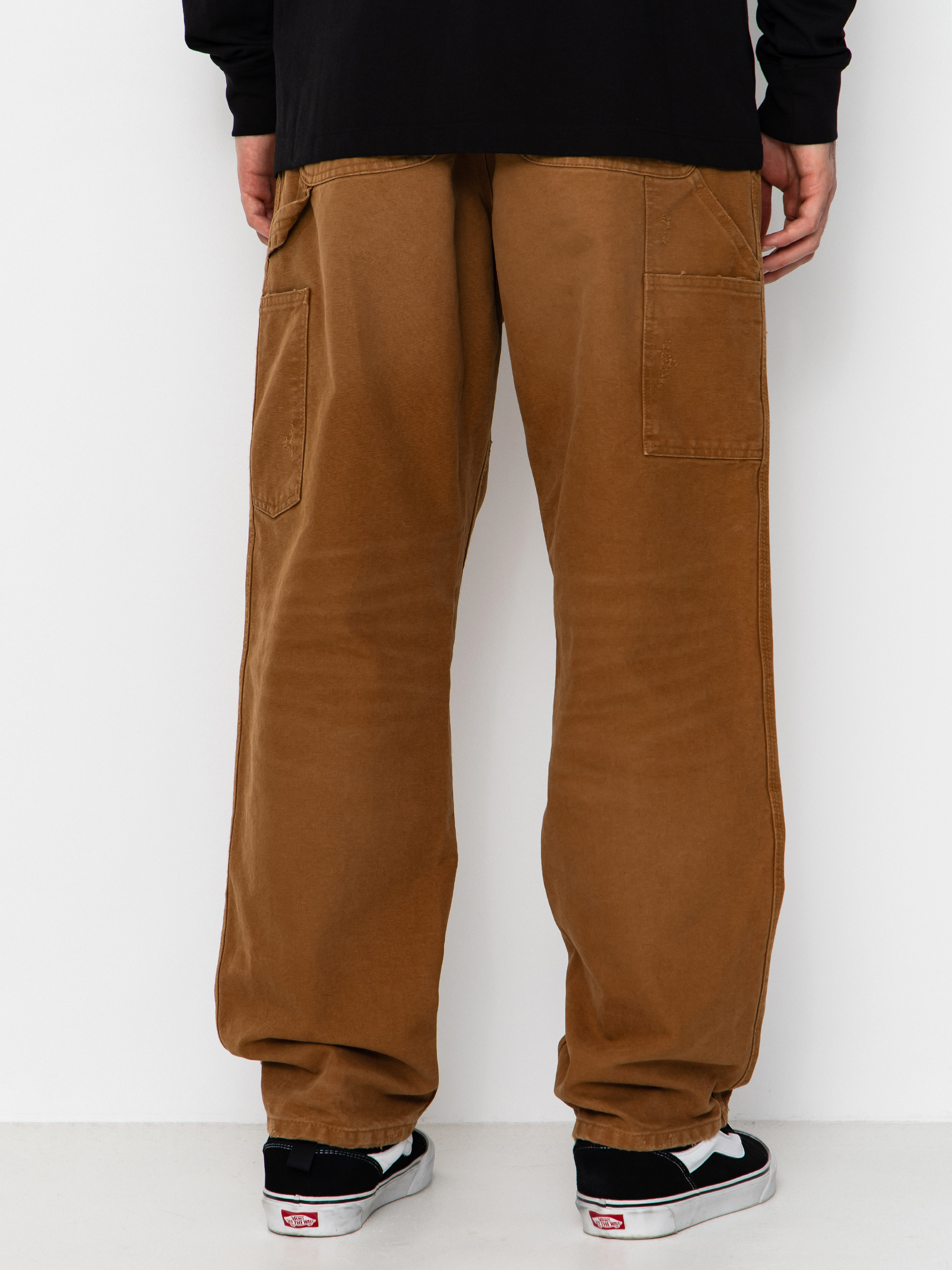 Nohavice Carhartt WIP Single Knee (hamilton brown)