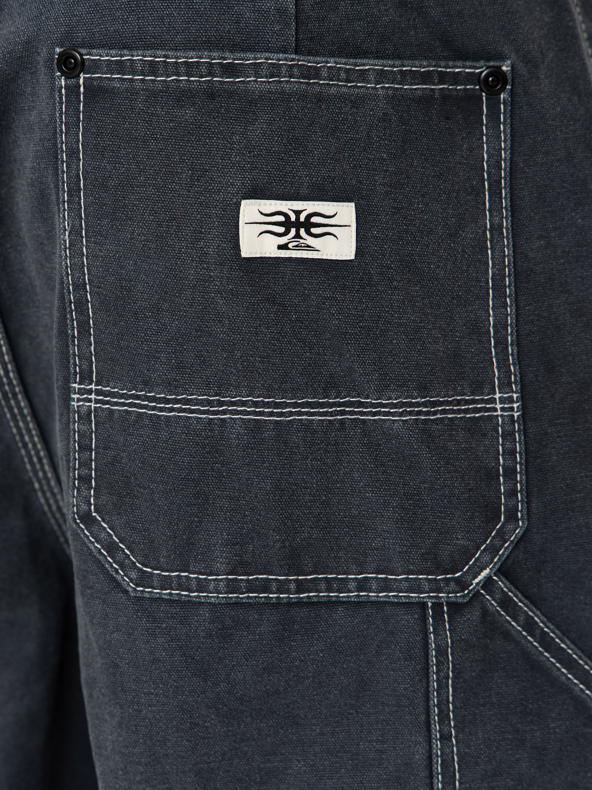 Nohavice Quiksilver Mercury Straight Out (black)