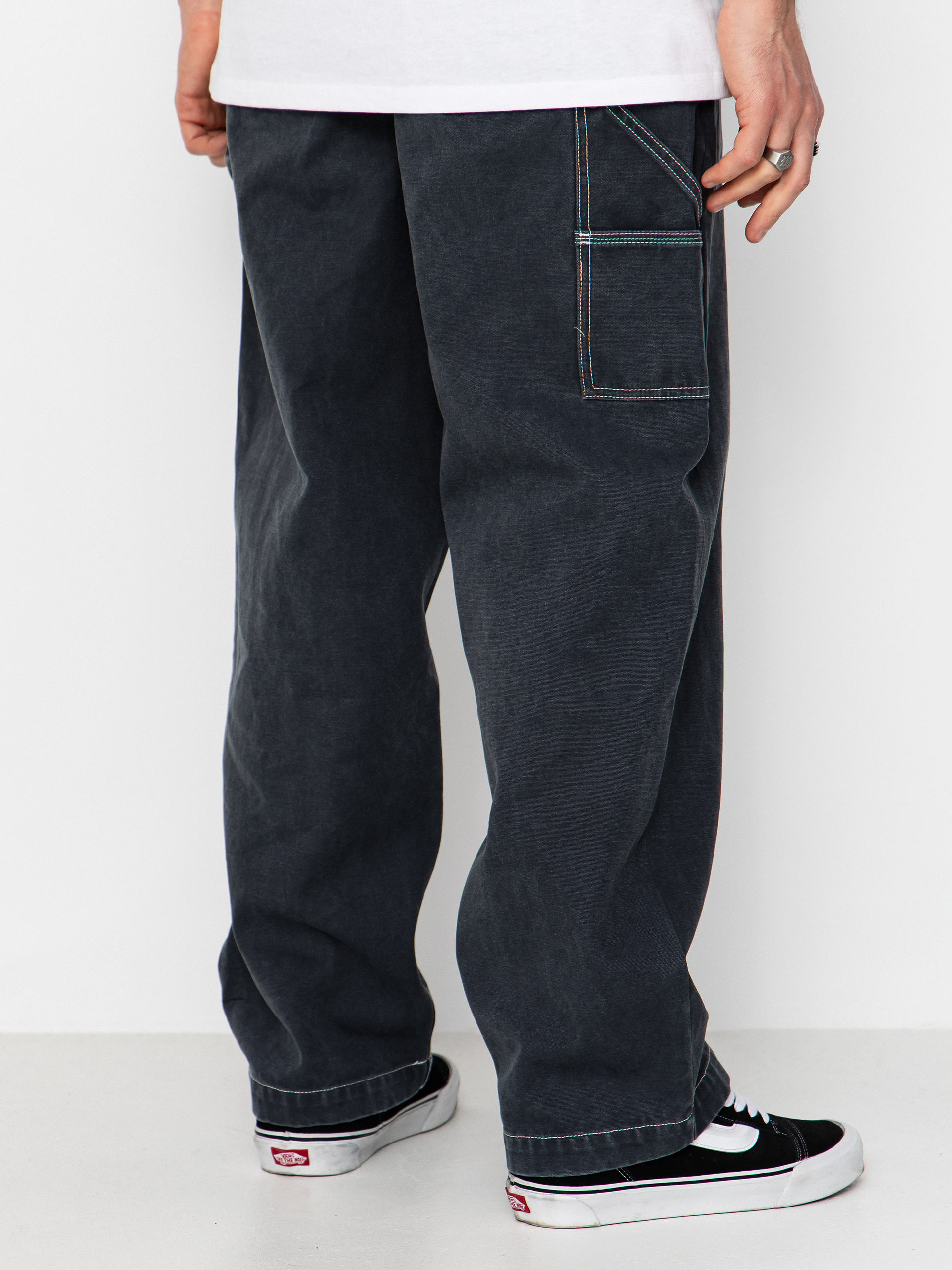Nohavice Quiksilver Mercury Straight Out (black)