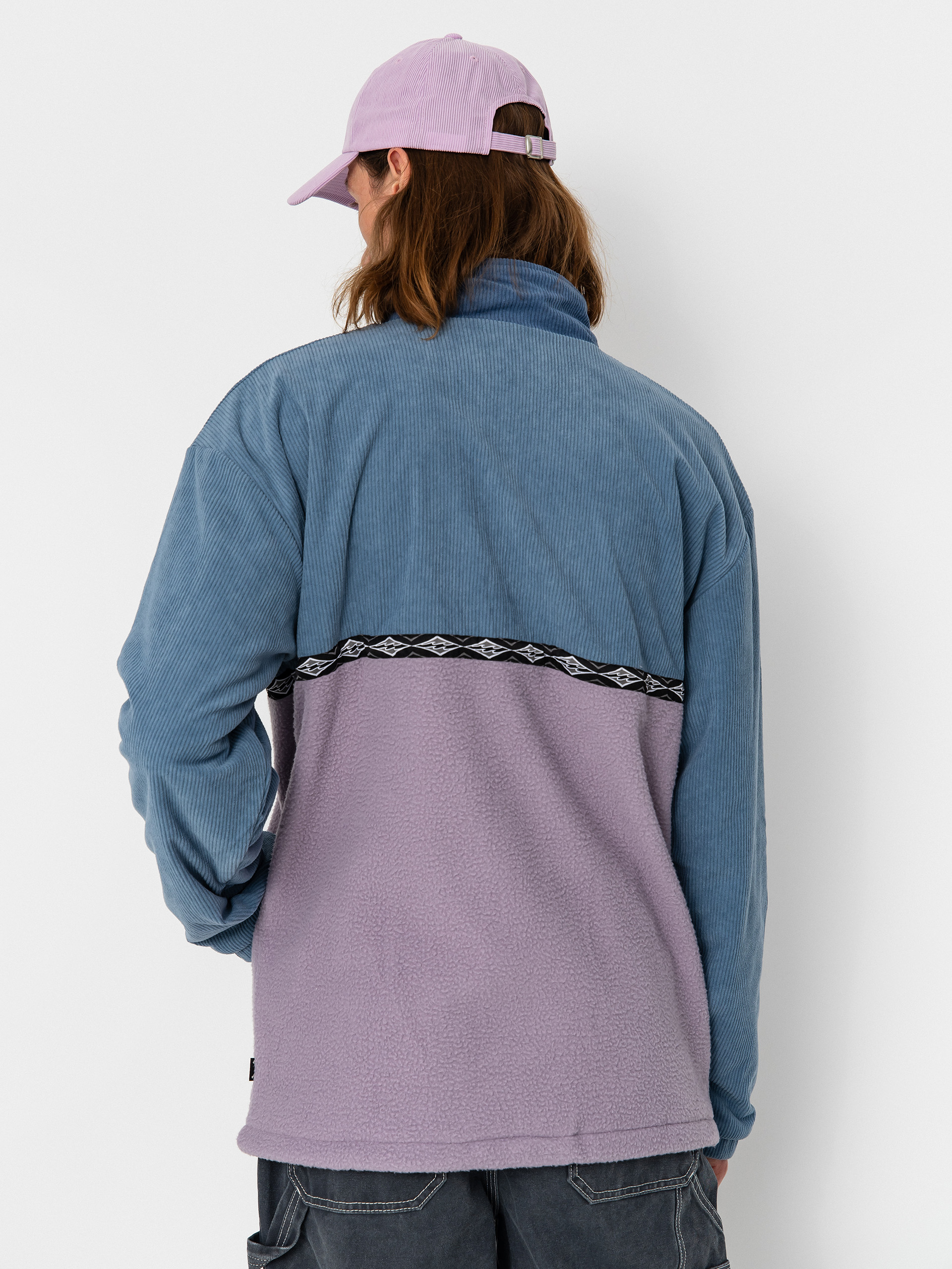 Mikina Billabong Space Lobster (washed blue)