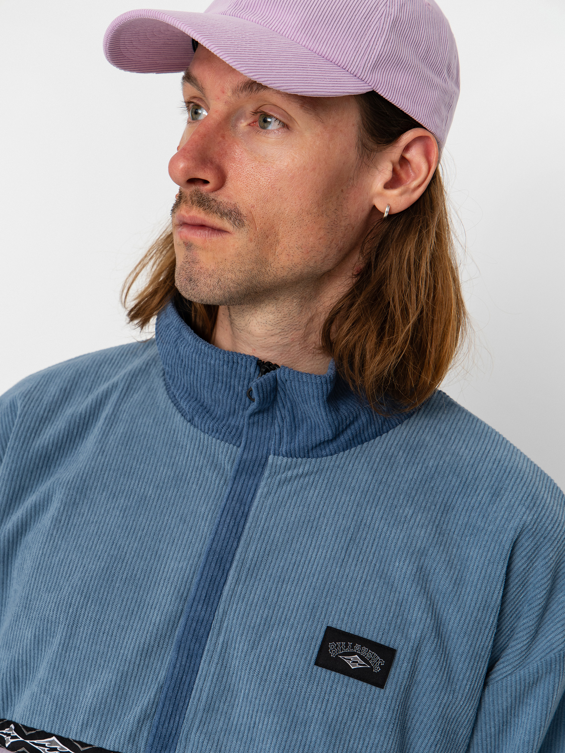 Mikina Billabong Space Lobster (washed blue)
