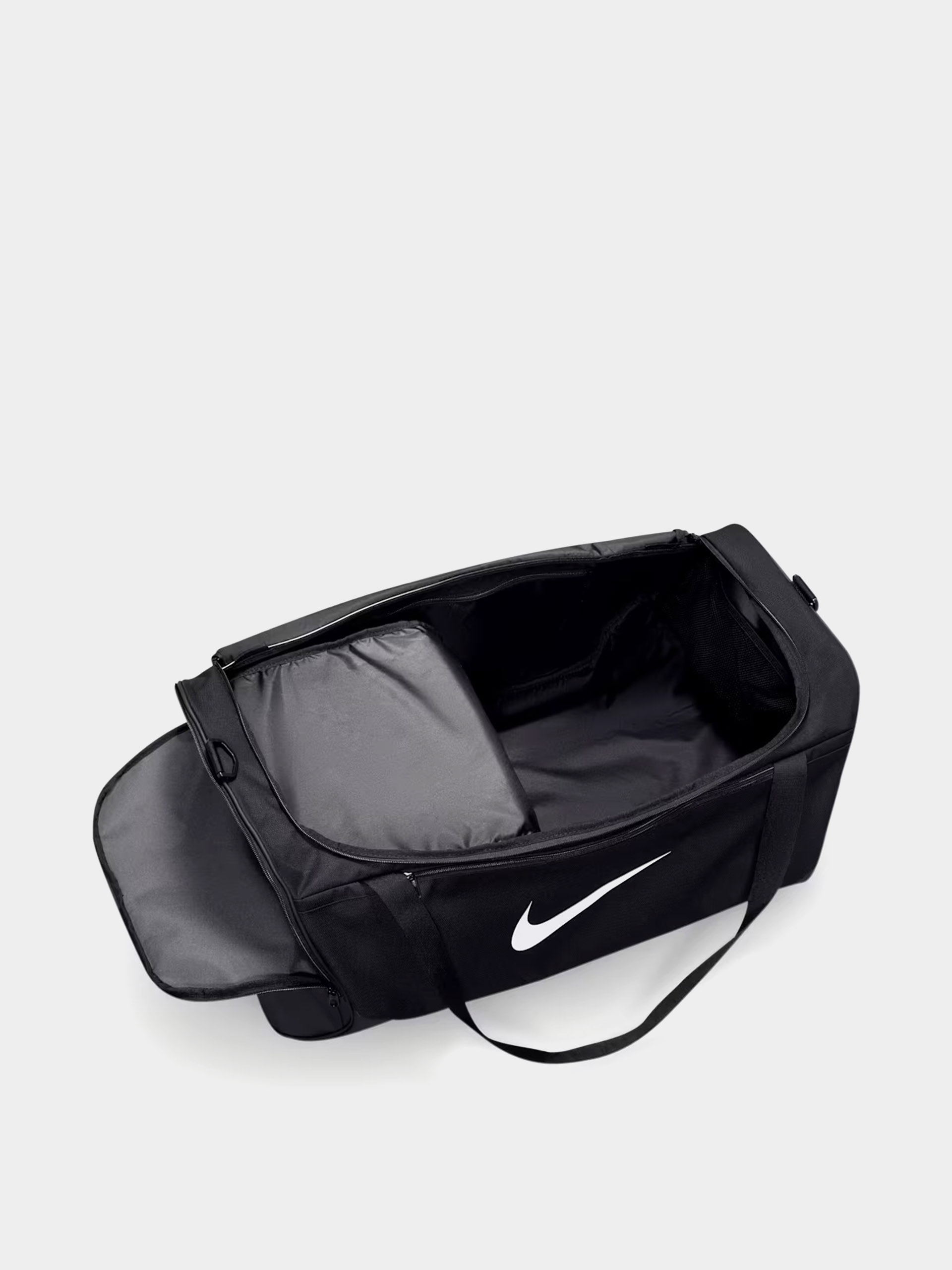 Taška Nike SB Brasilia L (black/black/white)