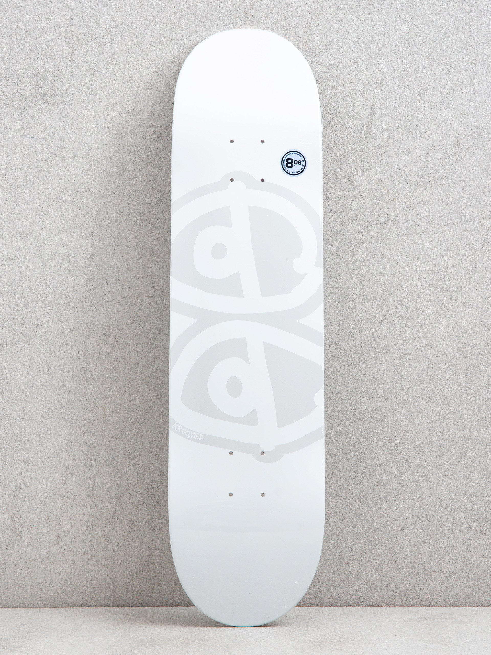 Doska Krooked Team Eyes (white)