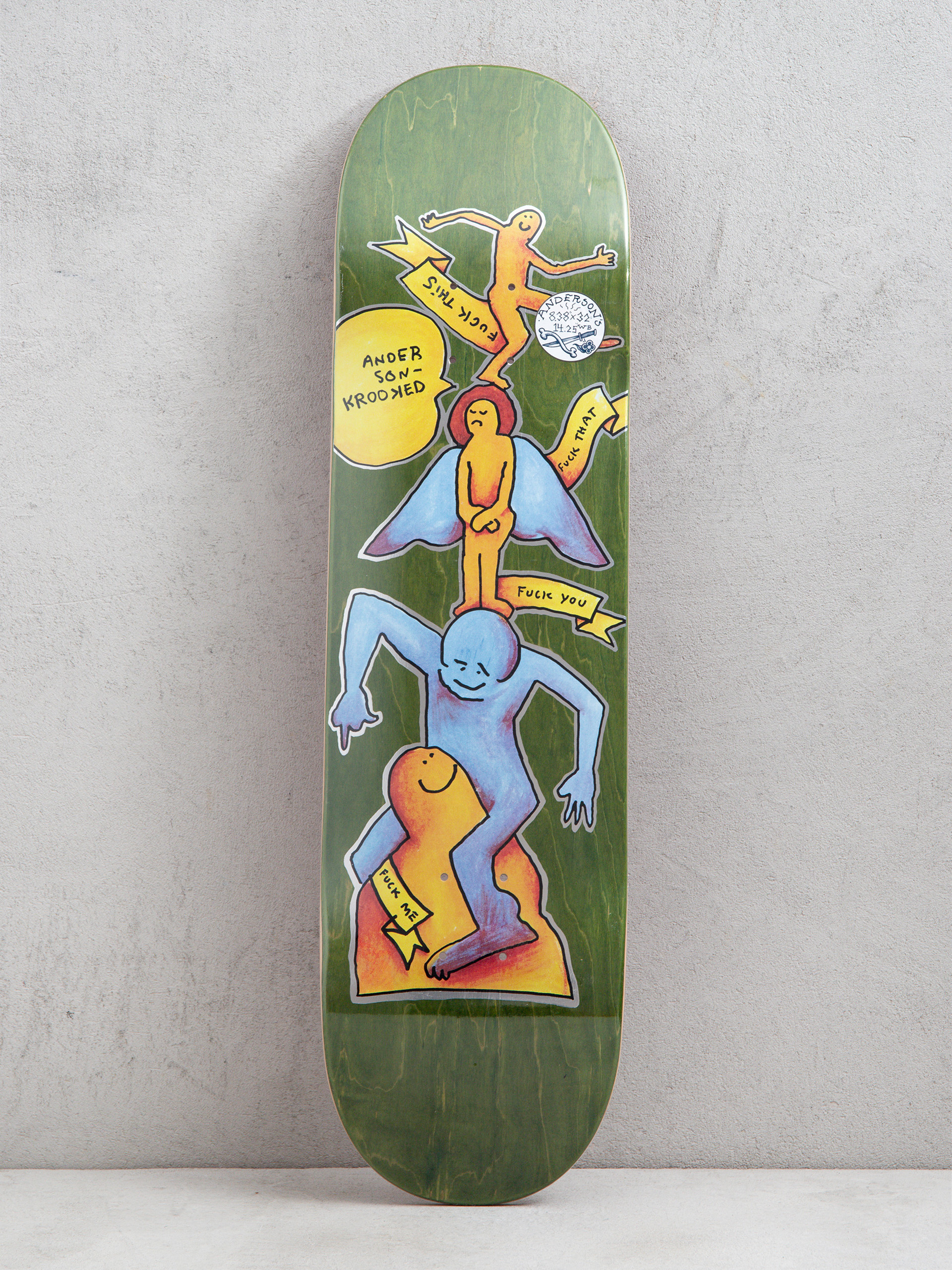 Doska Krooked Manderson Stack