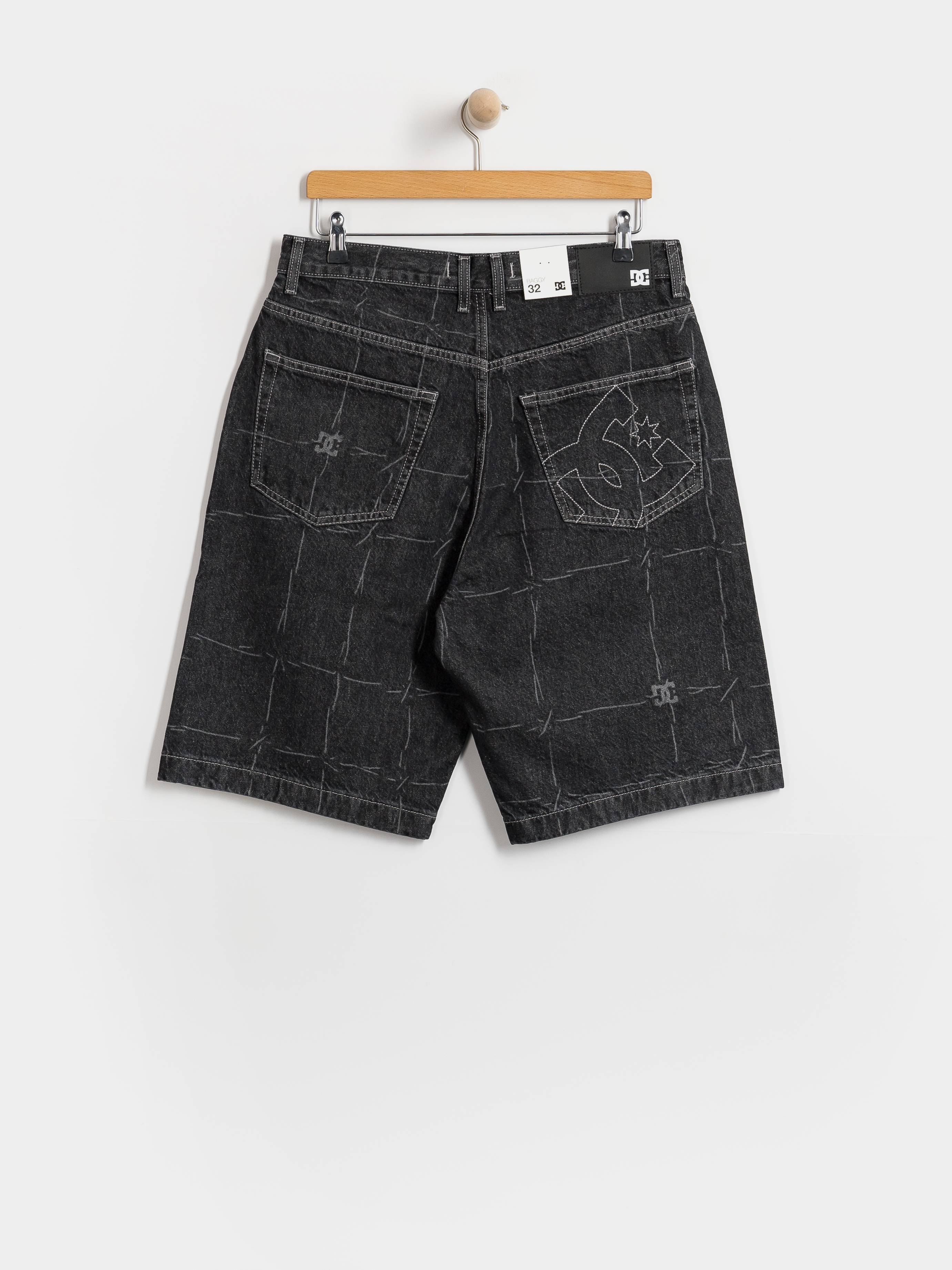 Kraťasy DC Baggy Denim (wired 32 black)