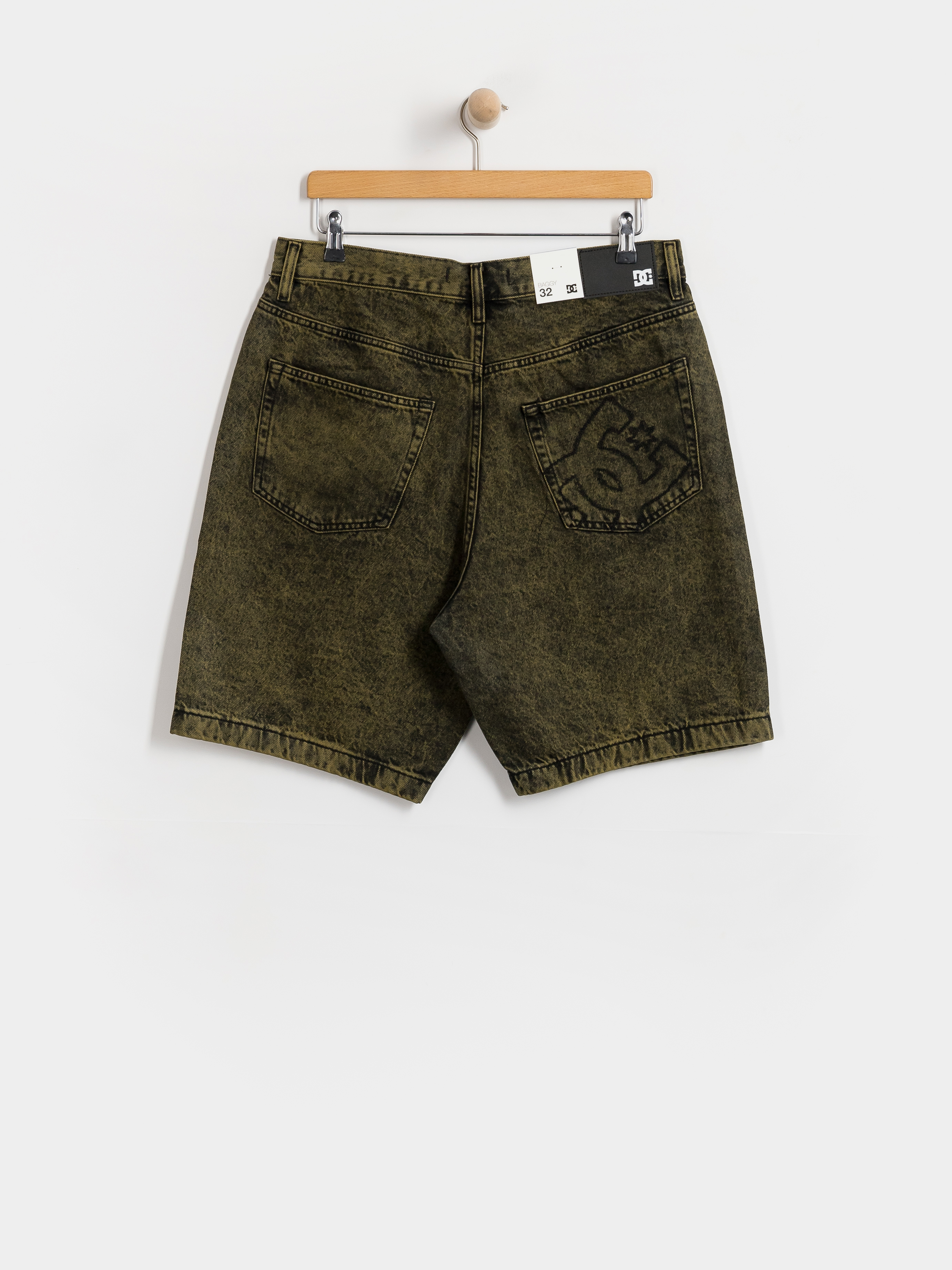 Kraťasy DC Baggy Denim (golden olive)