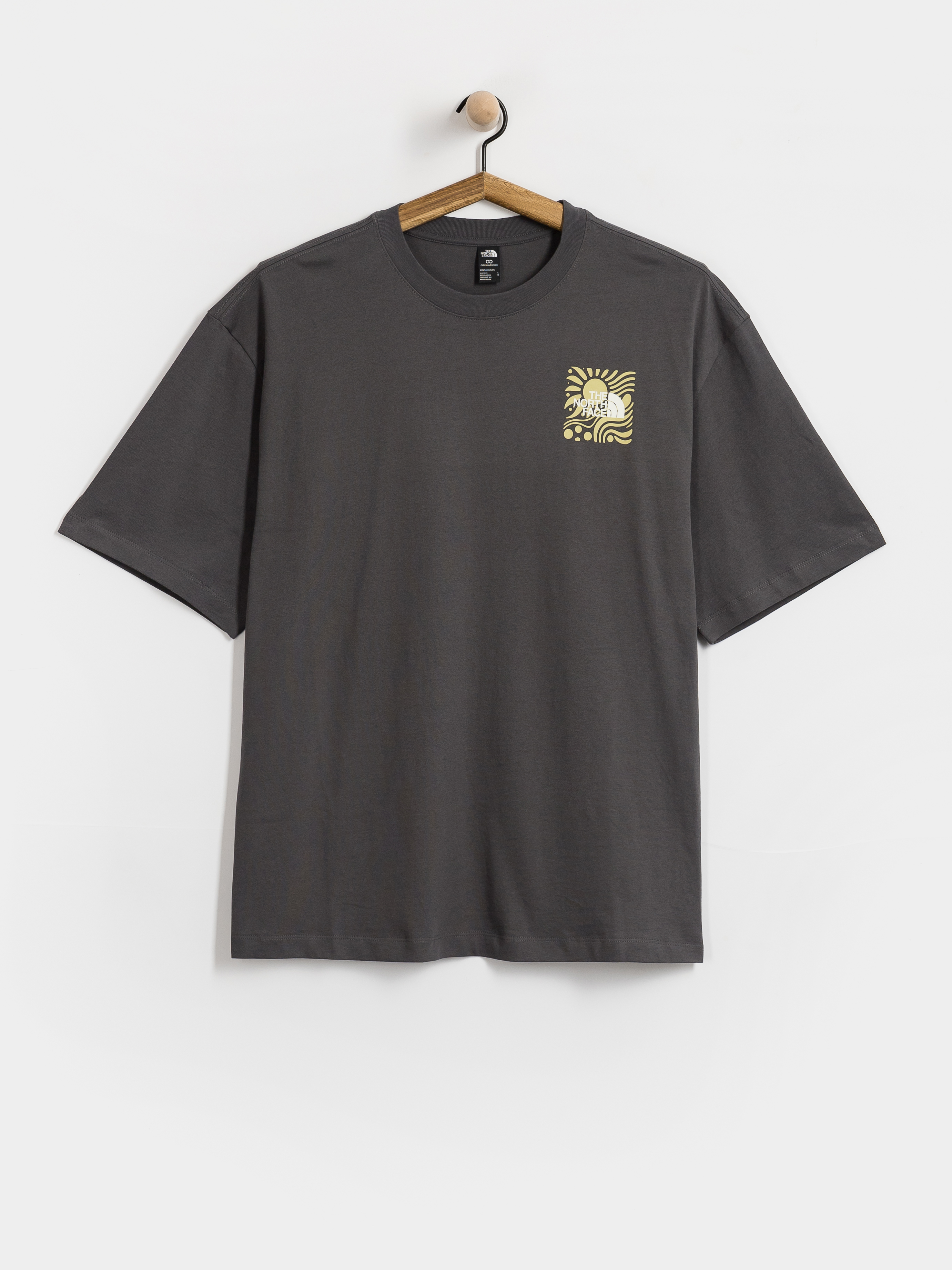 Tričko The North Face Sun Oversize (anthracite grey)