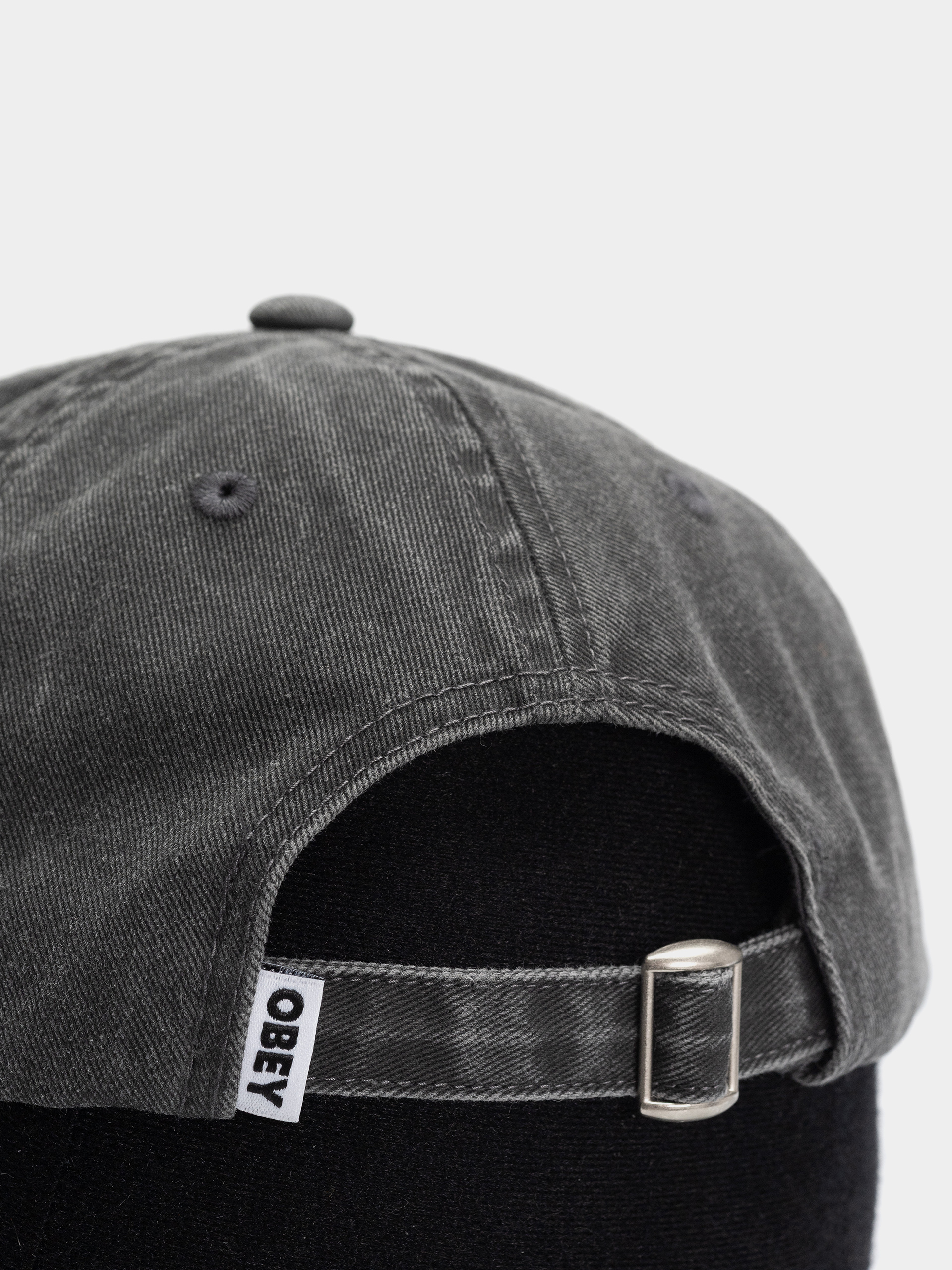 Šiltovka OBEY Pigment Signature (pigment black)