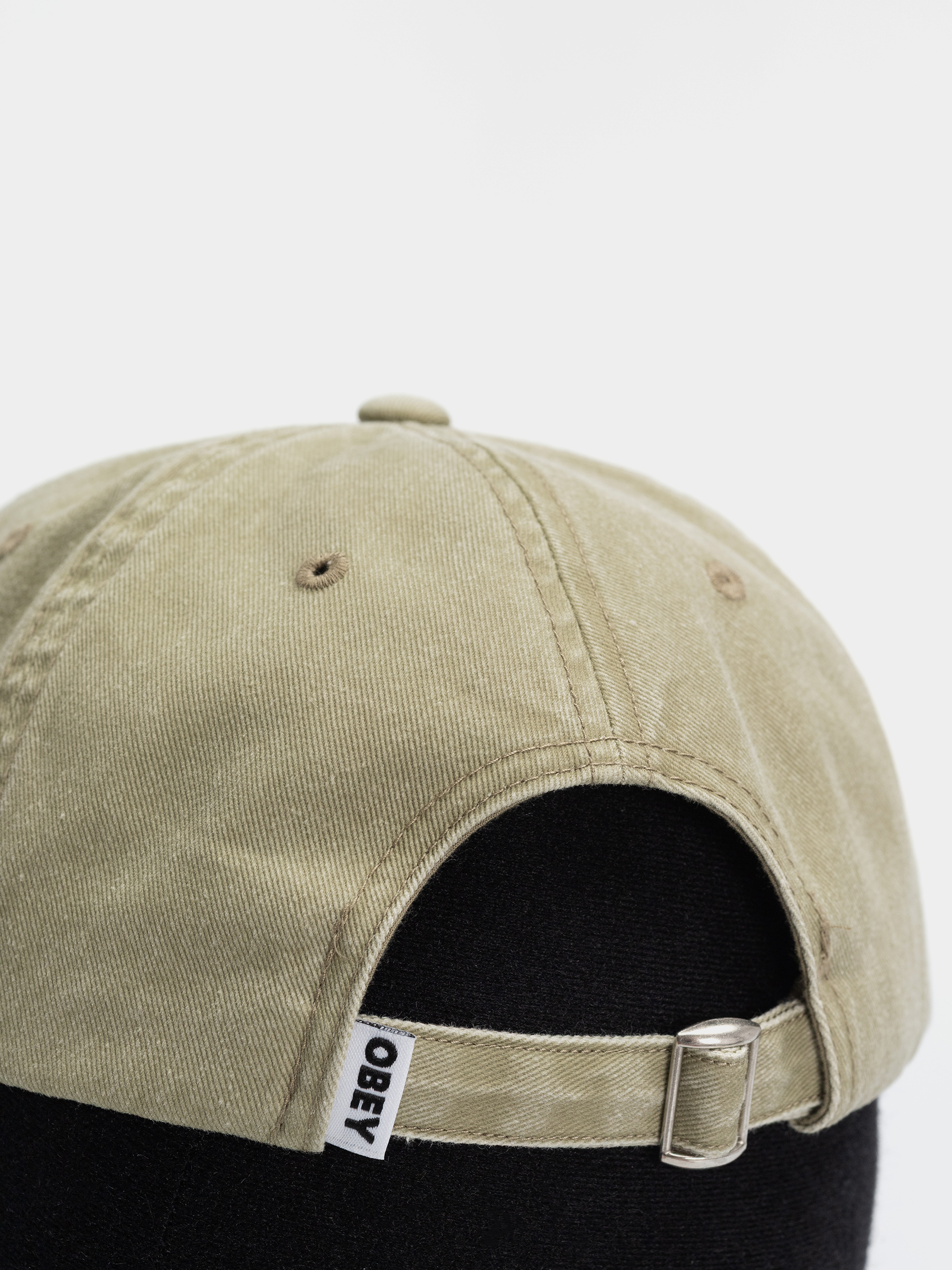 Šiltovka OBEY Pigment Signature (pigment khaki)
