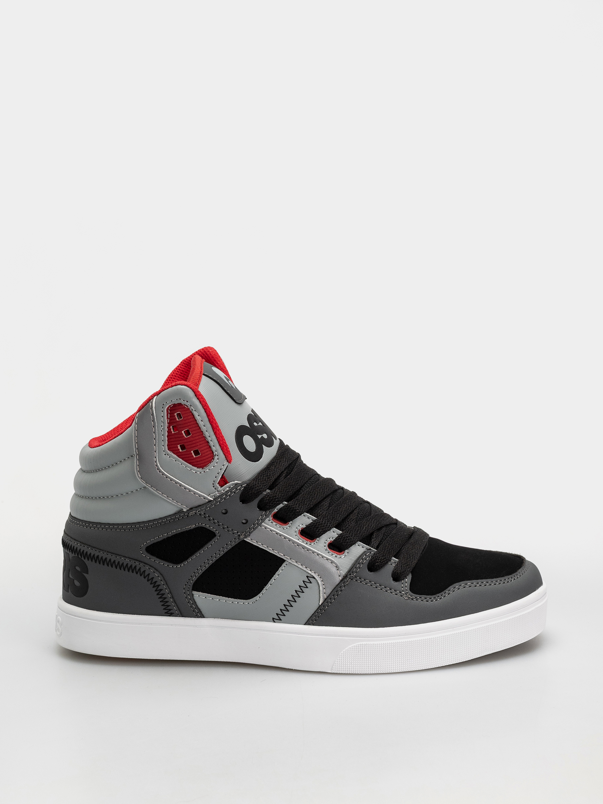 Topánky Osiris Clone (black/grey/red)