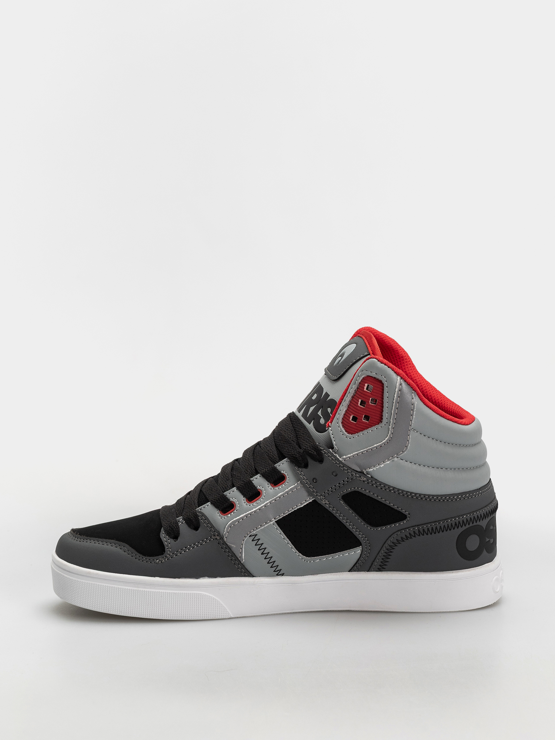Topánky Osiris Clone (black/grey/red)