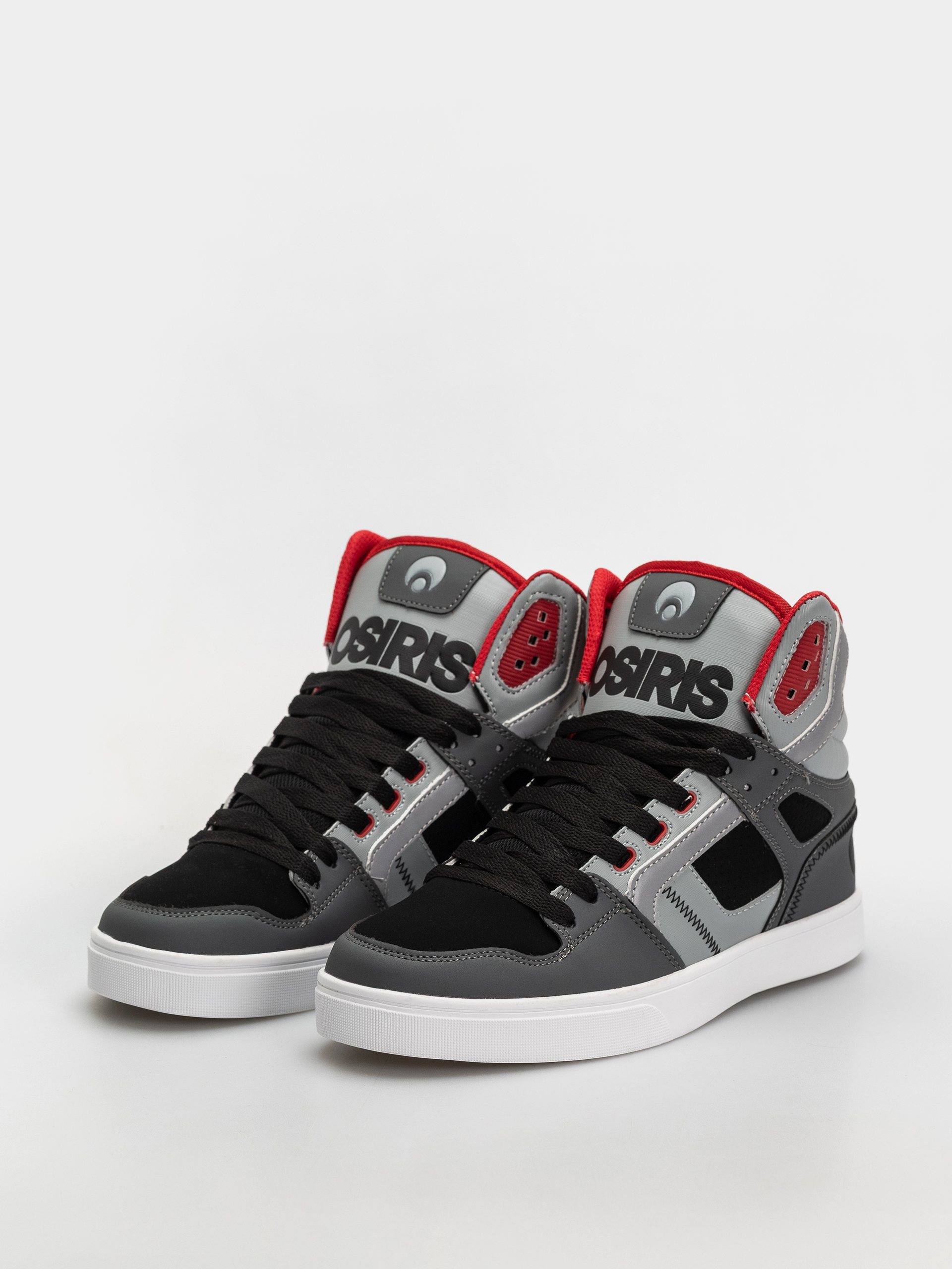 Topánky Osiris Clone (black/grey/red)