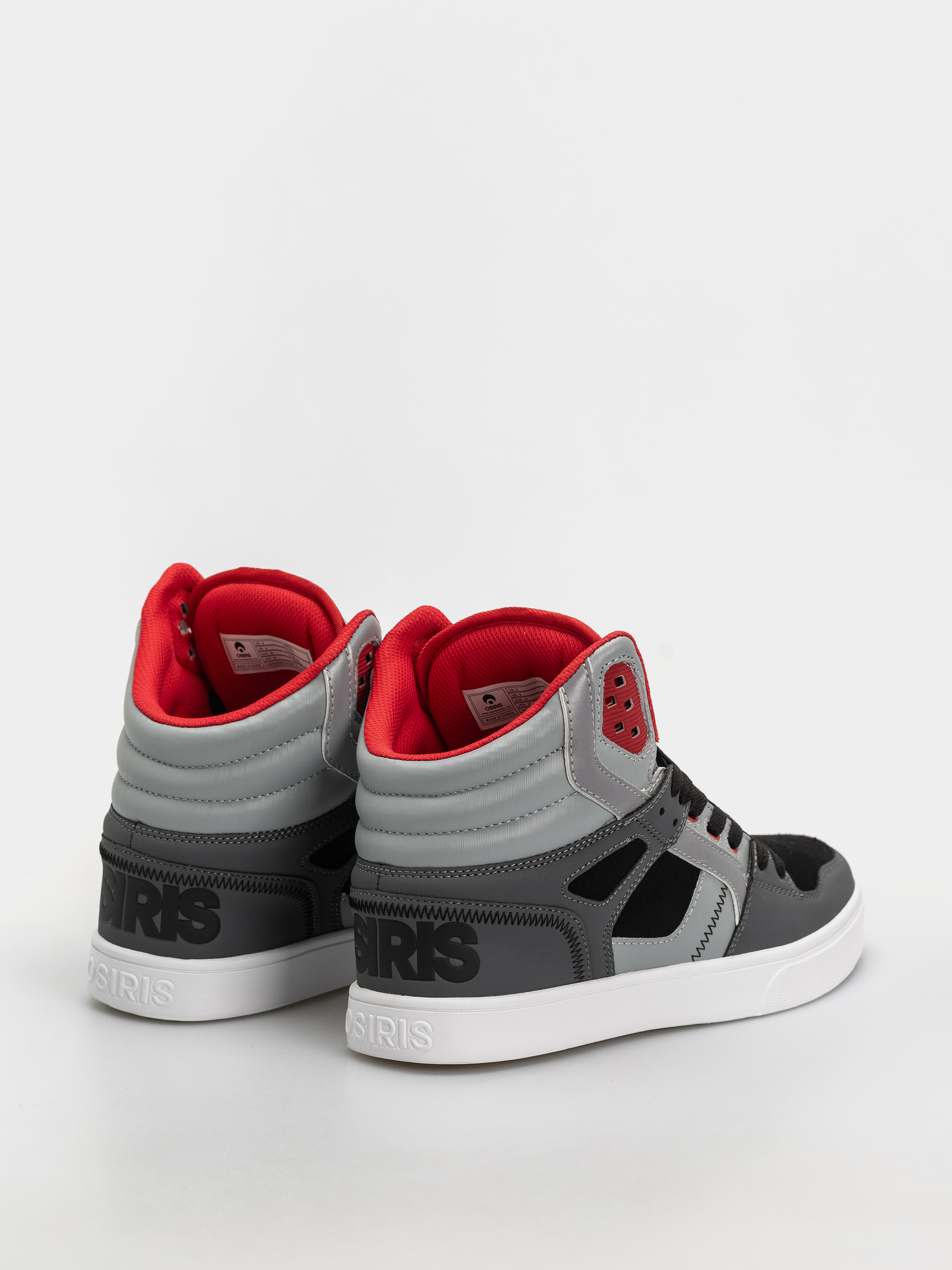 Topánky Osiris Clone (black/grey/red)