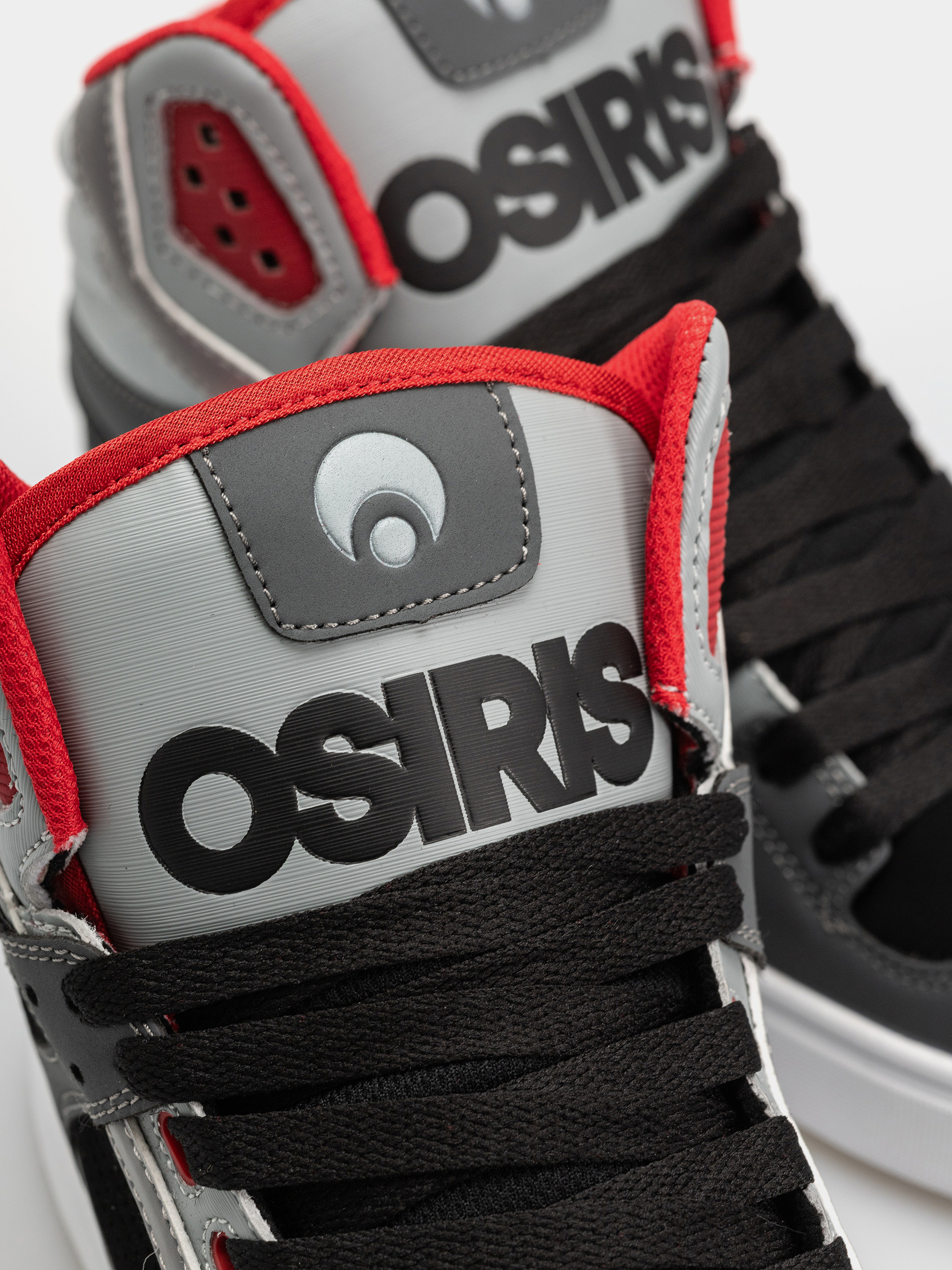 Topánky Osiris Clone (black/grey/red)