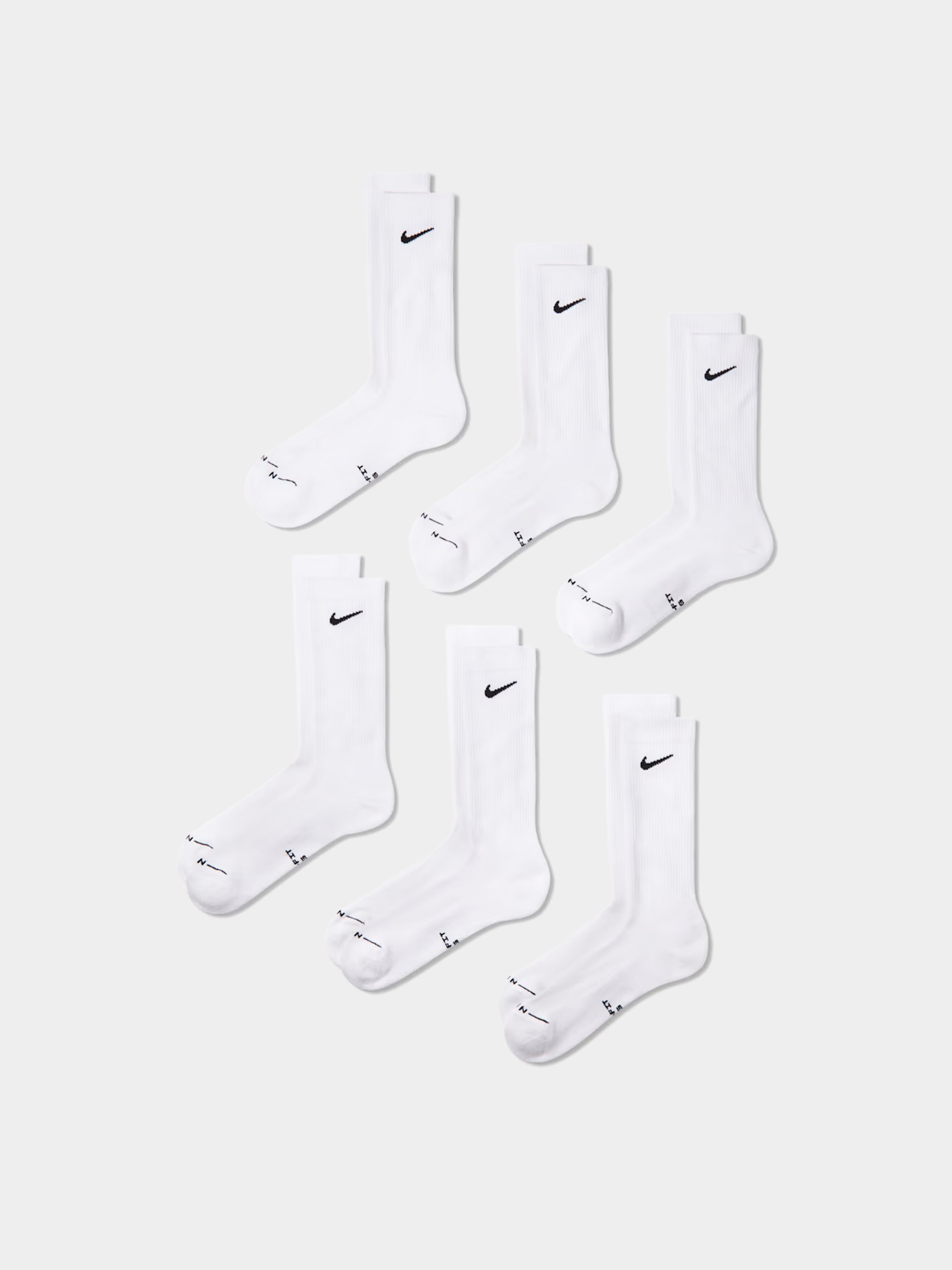 Ponožky Nike SB Everyday Elevated Crew 6p