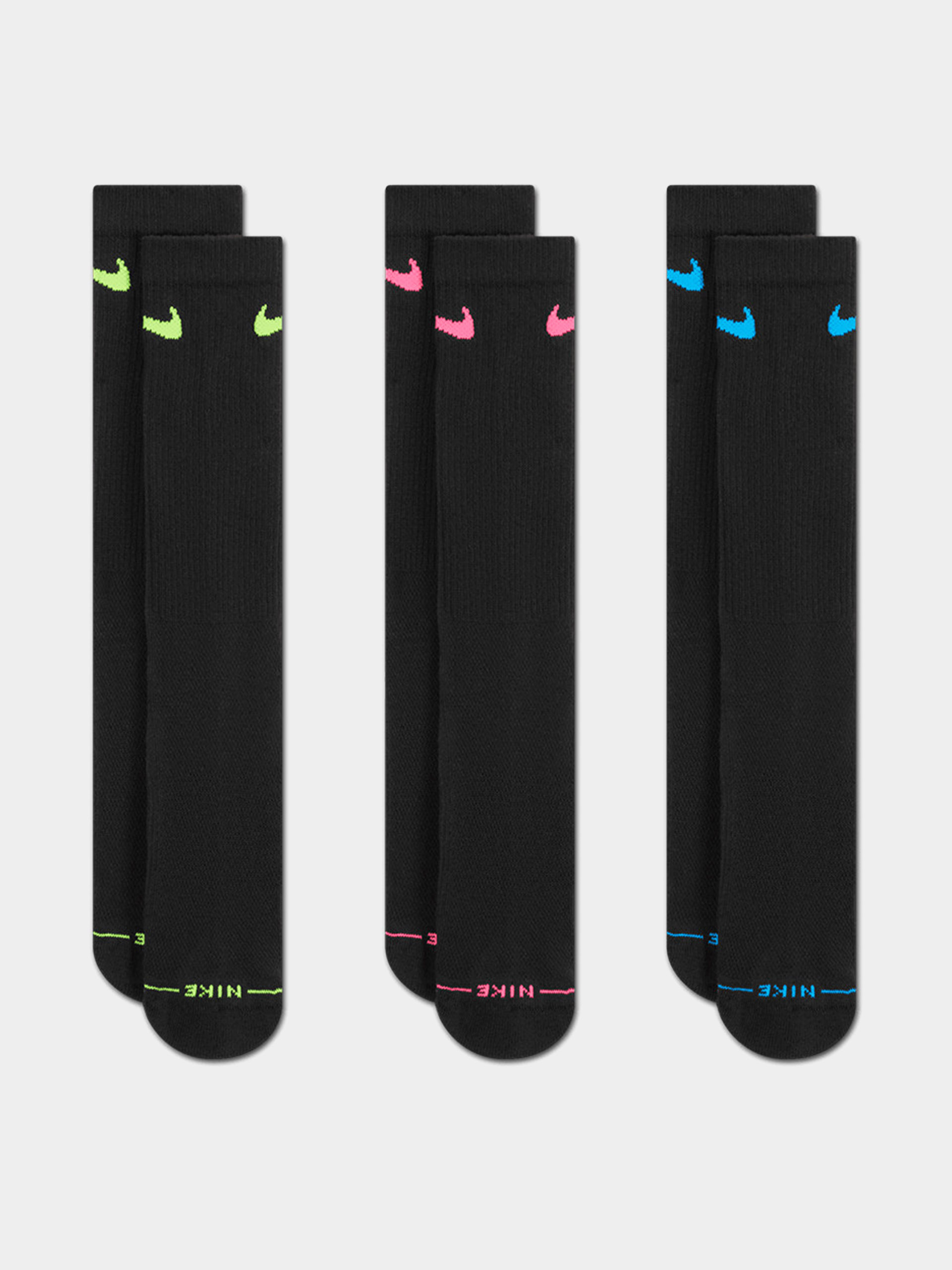 Ponožky Nike SB Everyday Elevated Crew 3p
