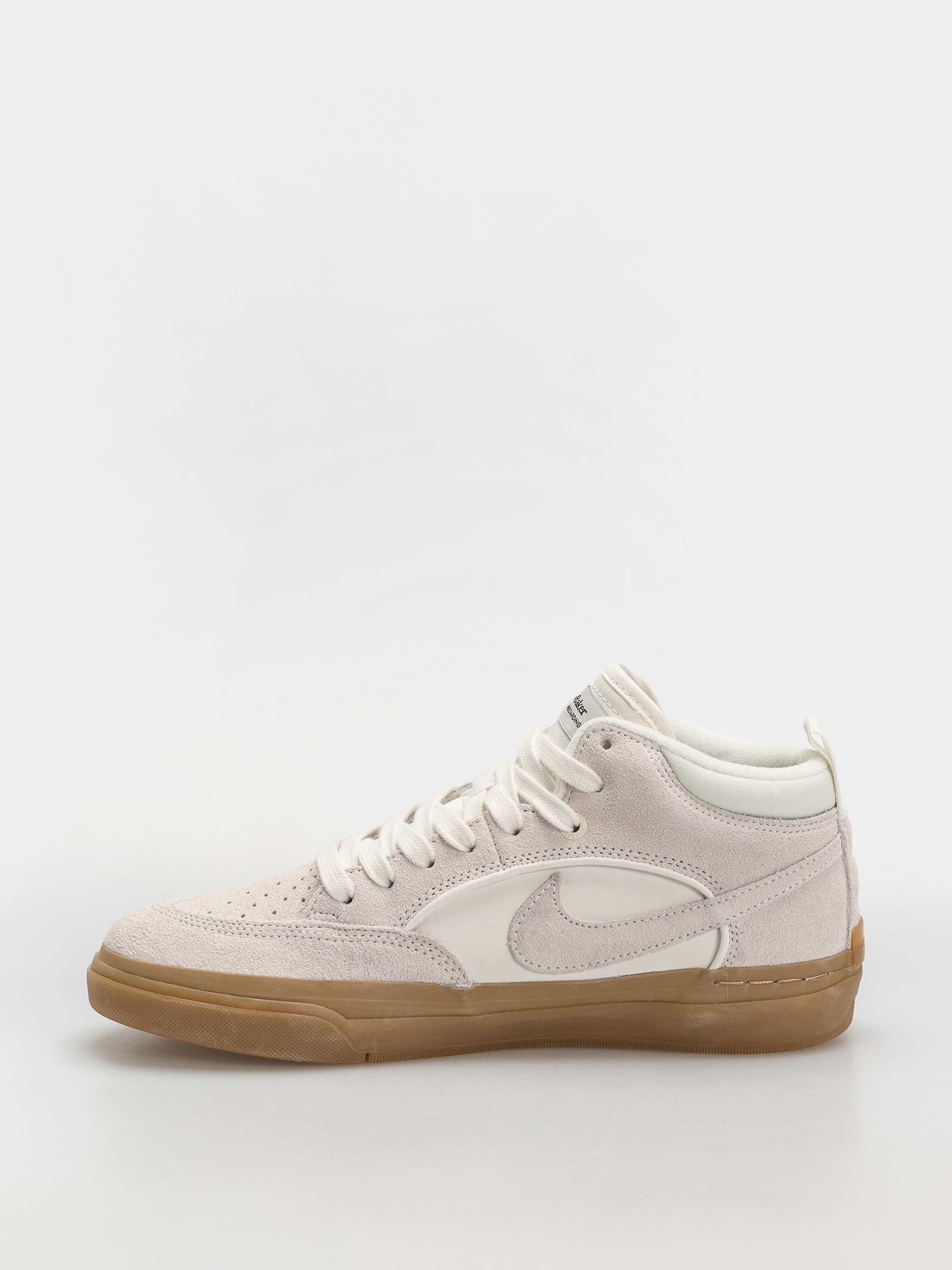 Topánky Nike SB React Leo (sail/sail/sail/gum light brown)