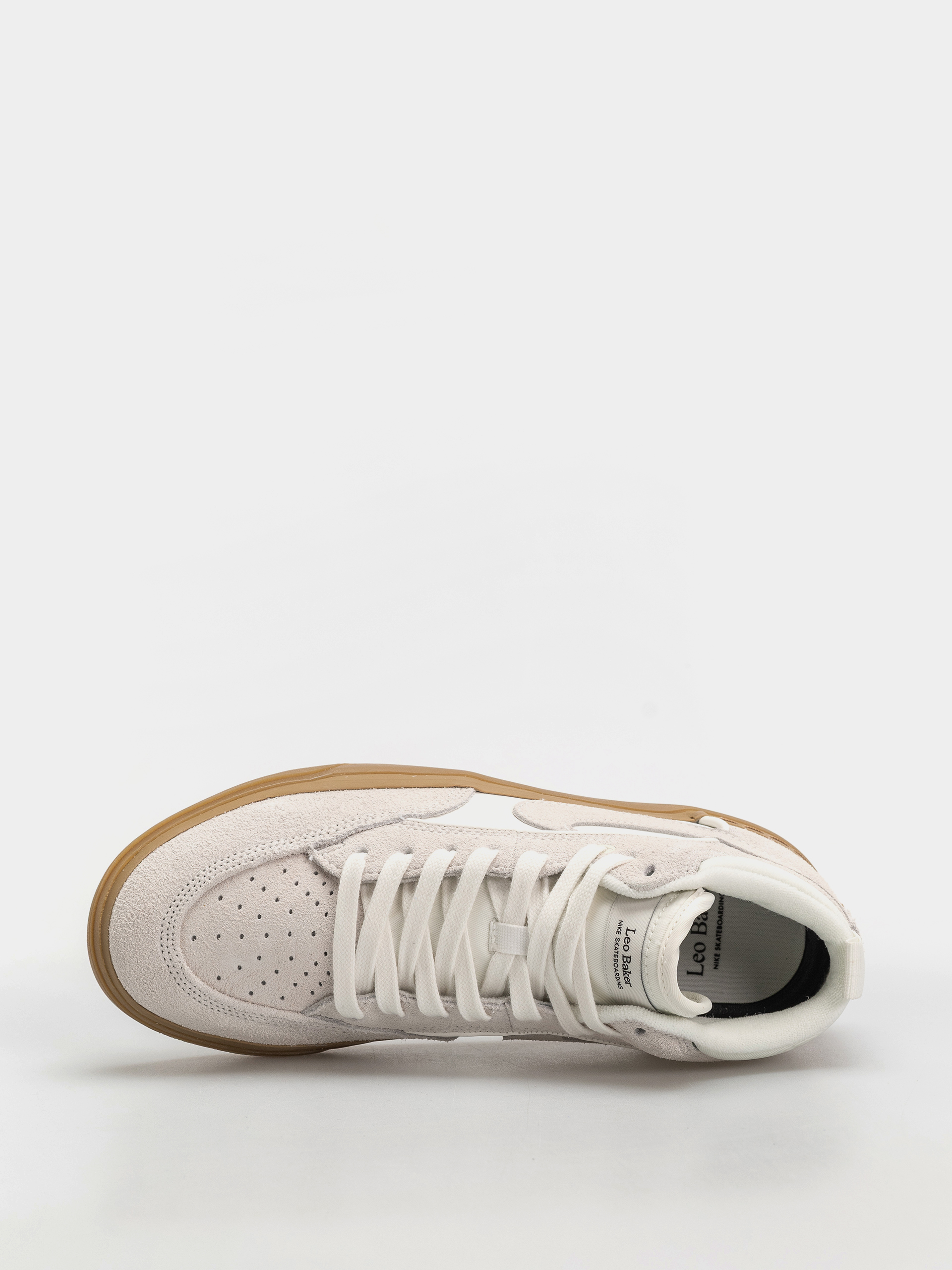 Topánky Nike SB React Leo (sail/sail/sail/gum light brown)