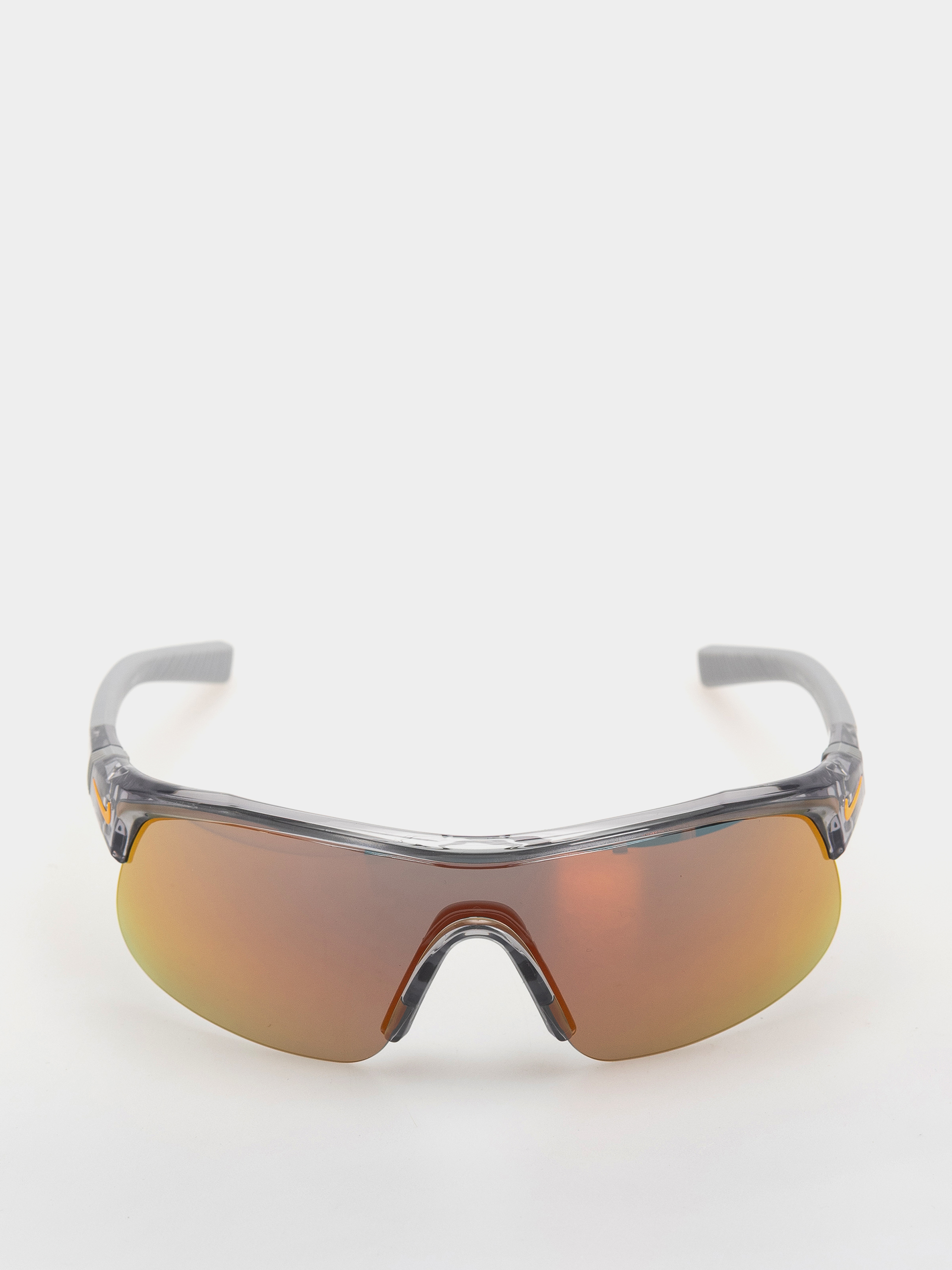 Slnečné okuliare Nike Show X1 (shiny wolf grey/orange mirror)