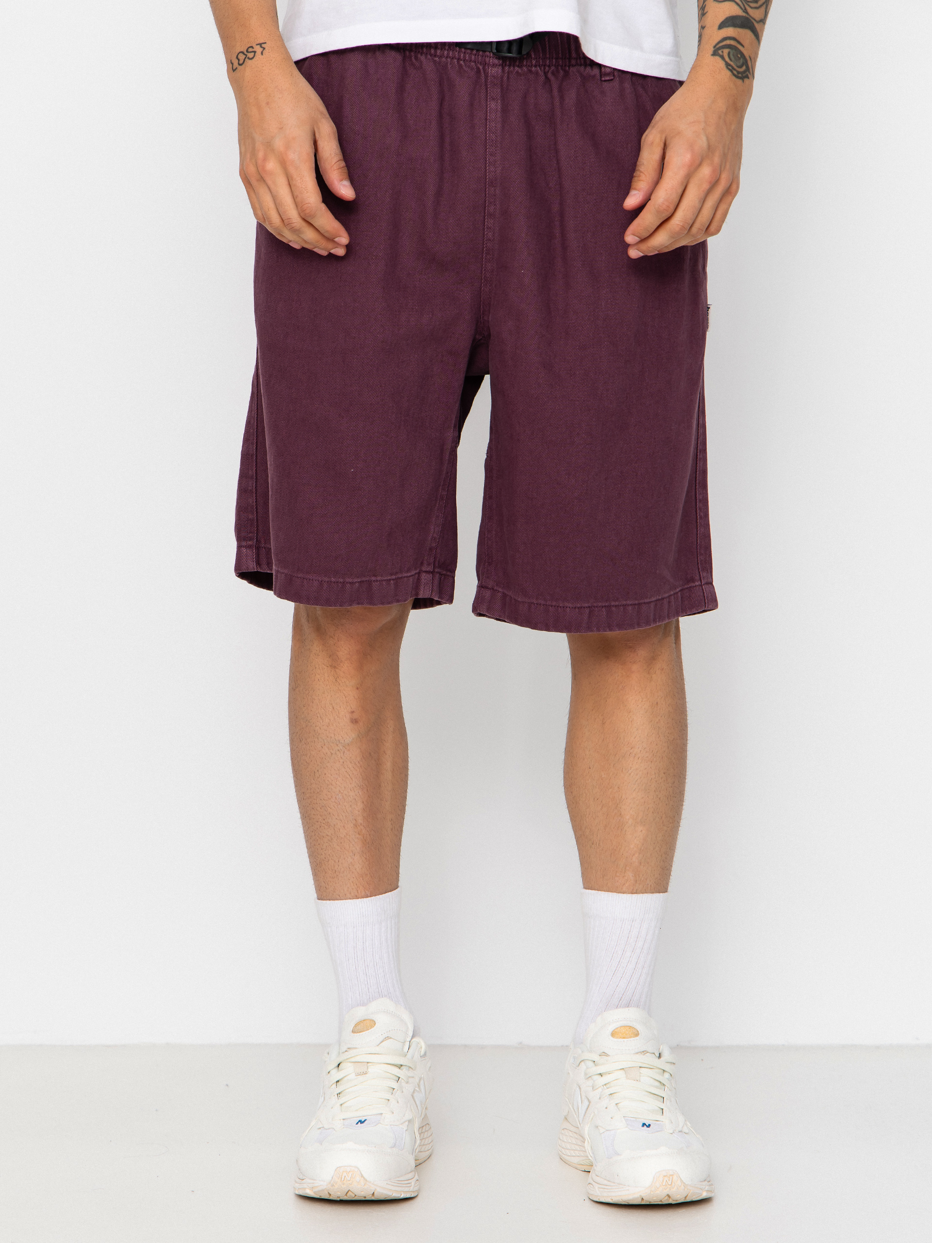Krau0165asy Gramicci Hemp G-Short (deep grape)